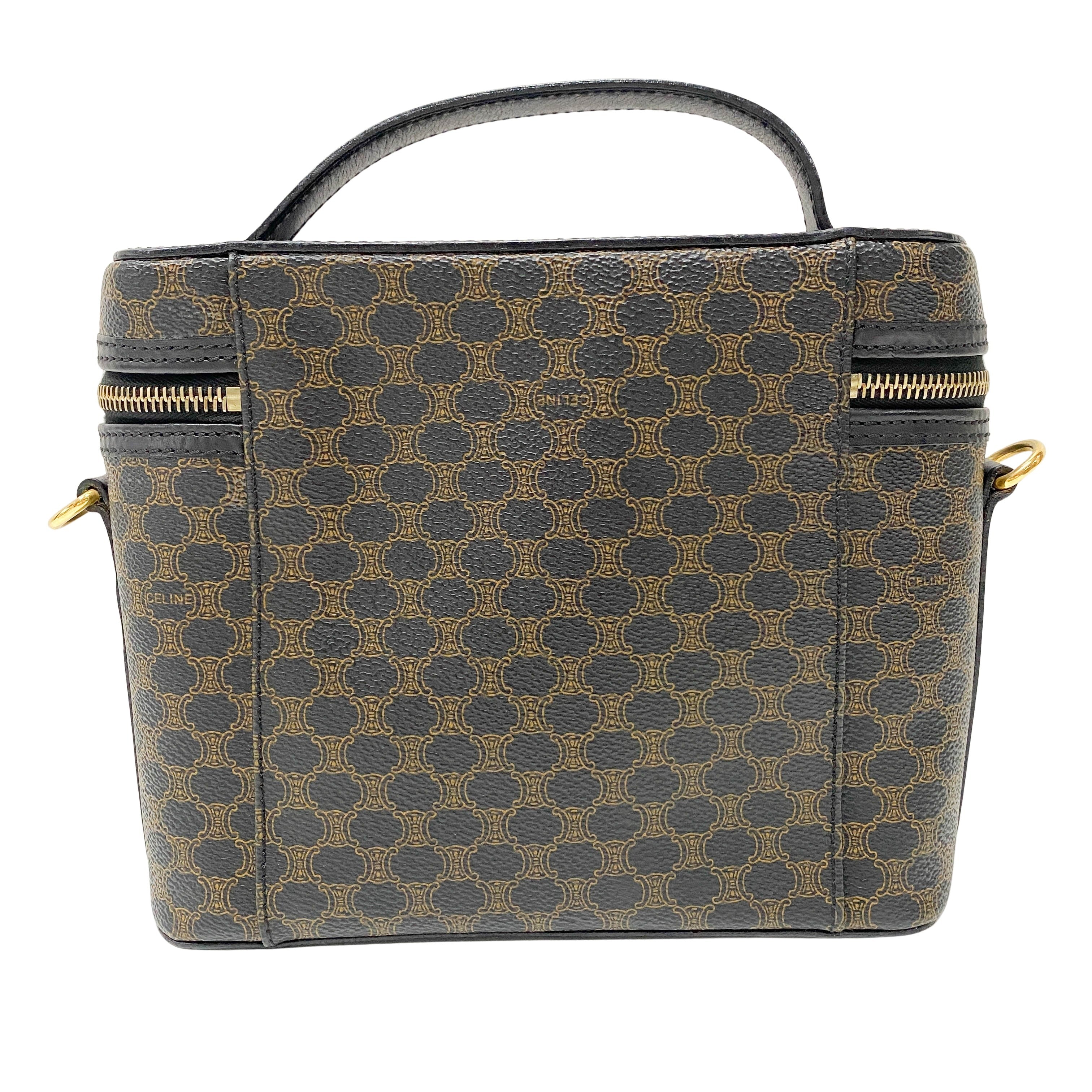 Macadam Triomphe Vanity Top Handle Bag