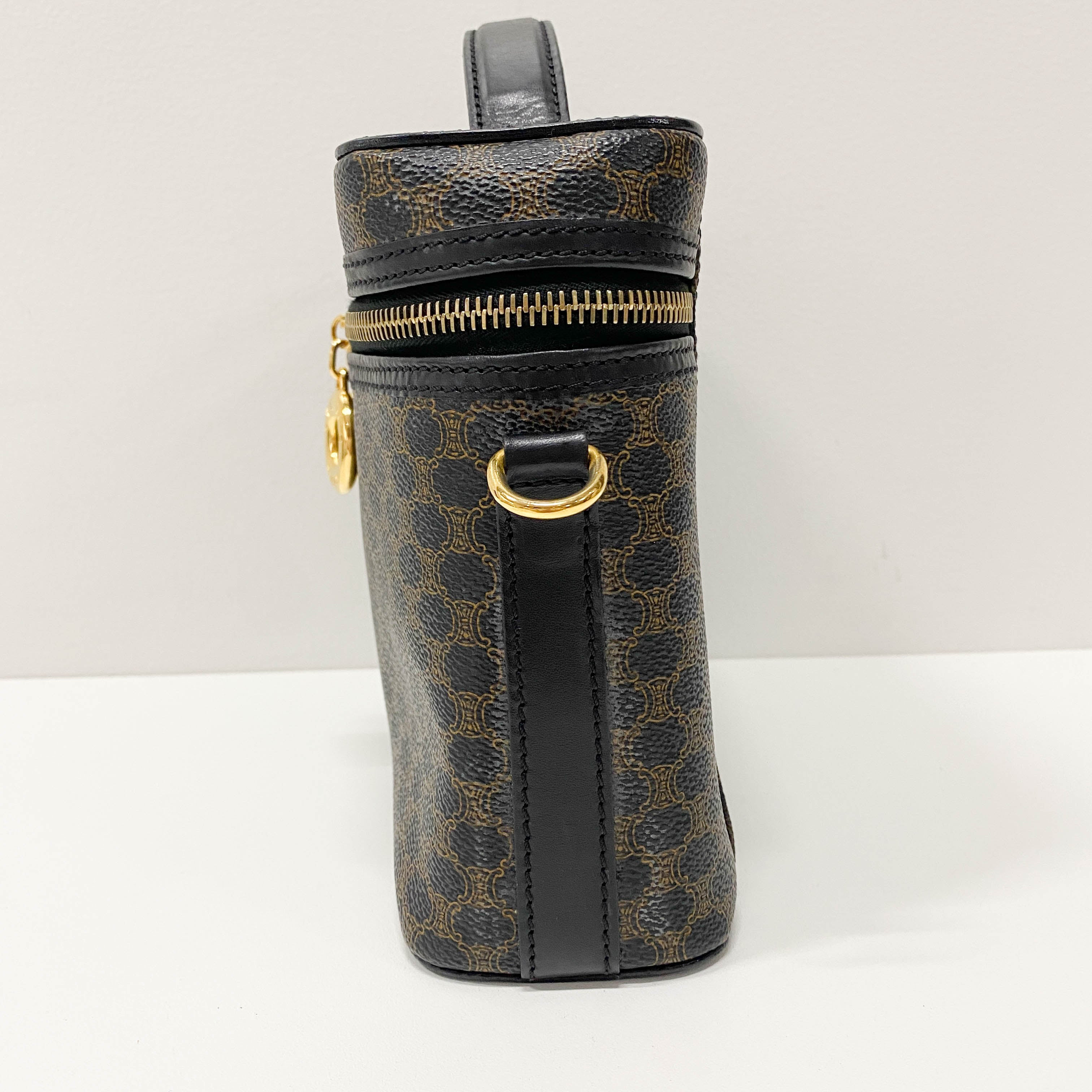 Macadam Triomphe Vanity Top Handle Bag