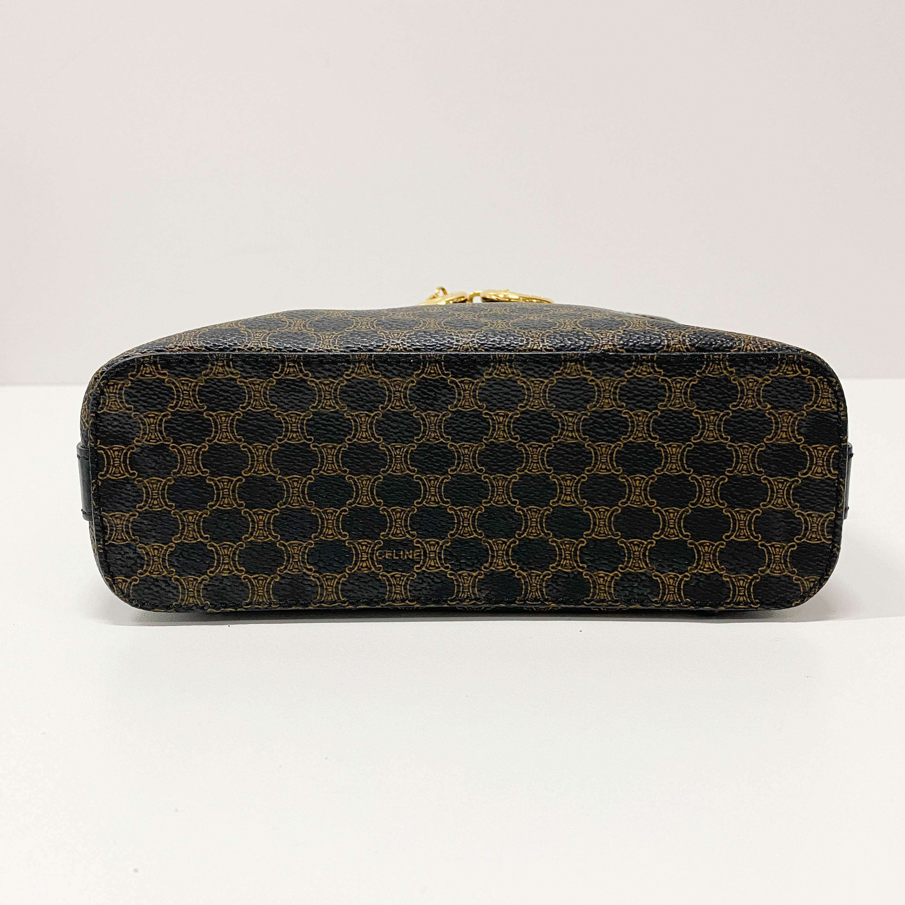 Macadam Triomphe Vanity Top Handle Bag