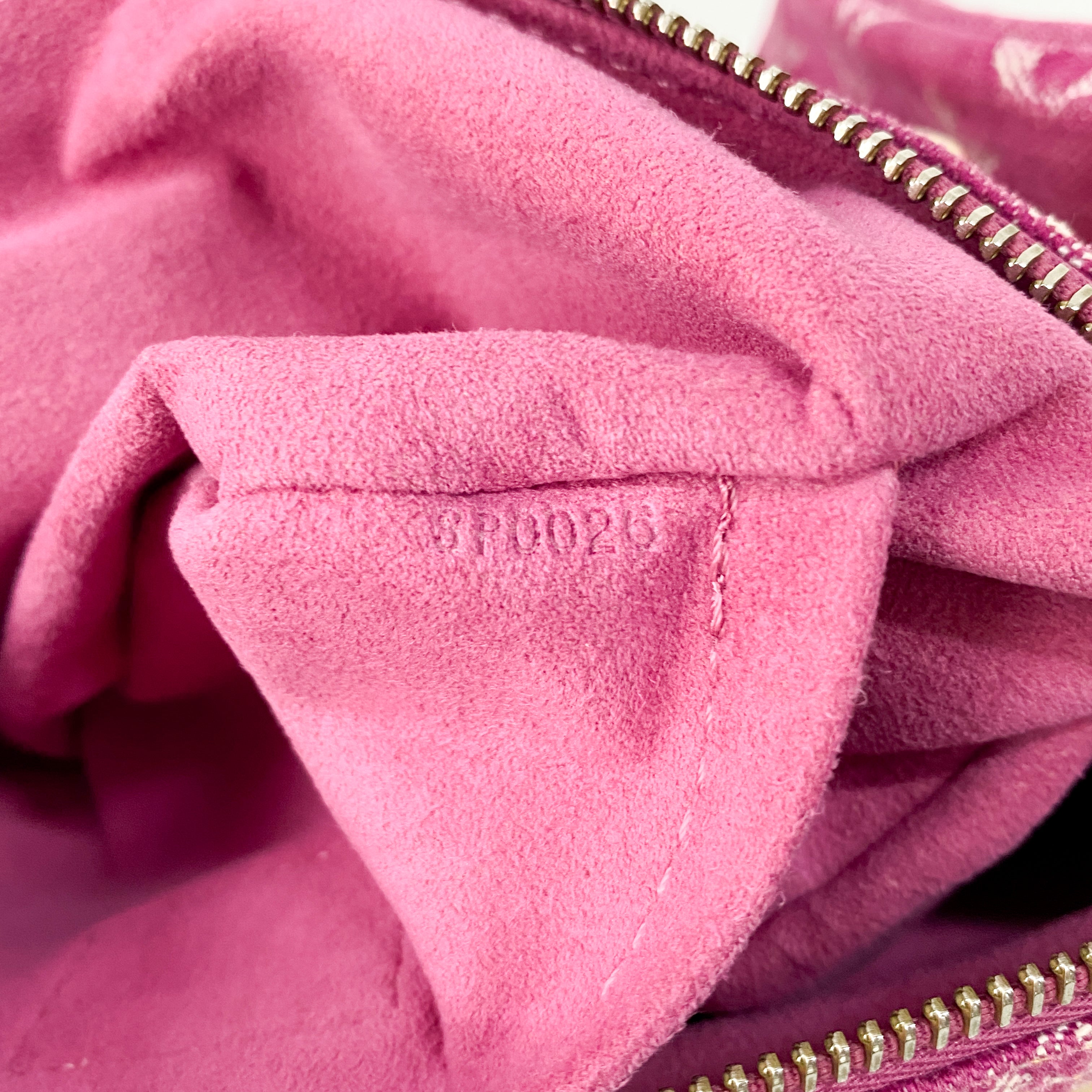 Neo Speedy Pink Denim Handbag