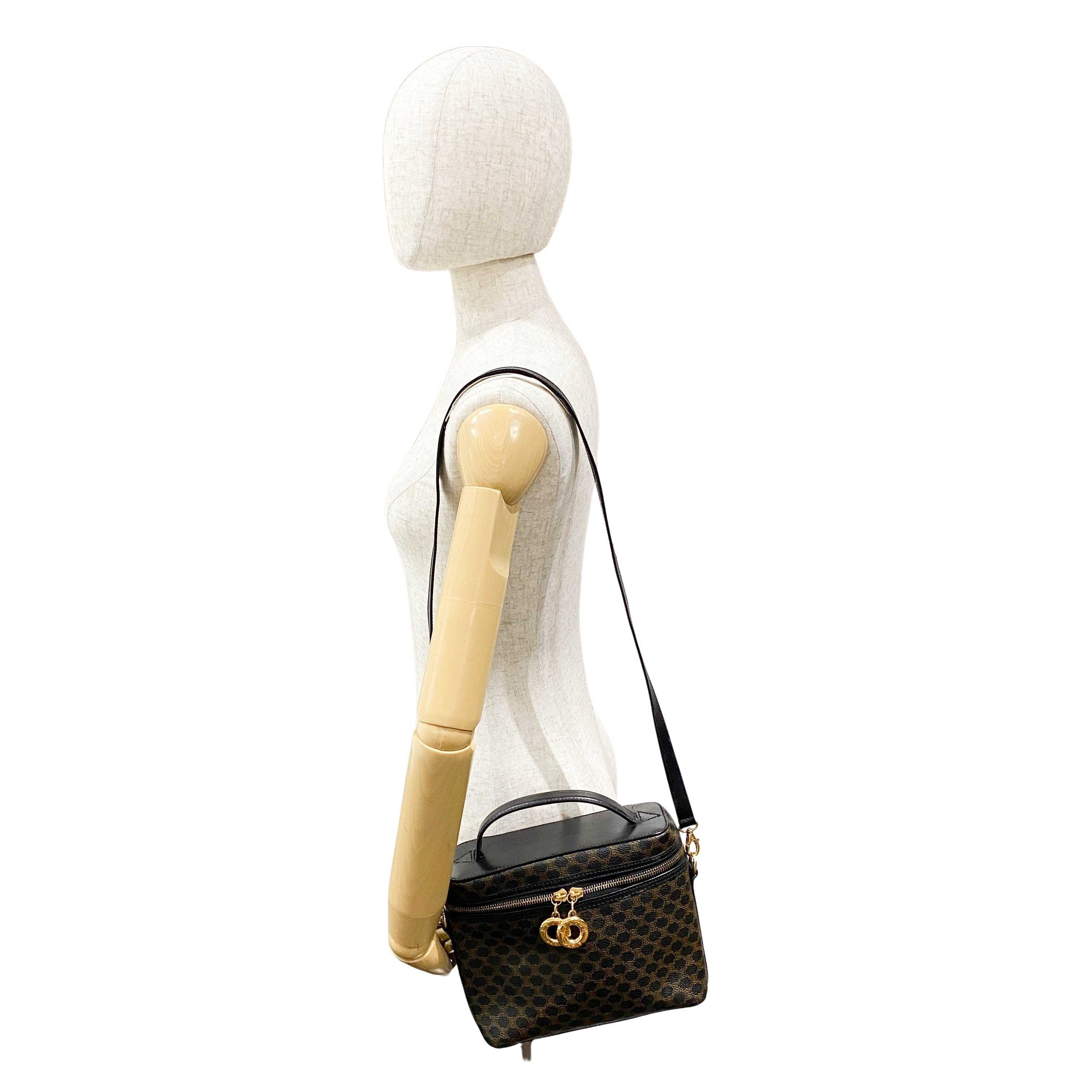 Macadam Triomphe Vanity Top Handle Bag