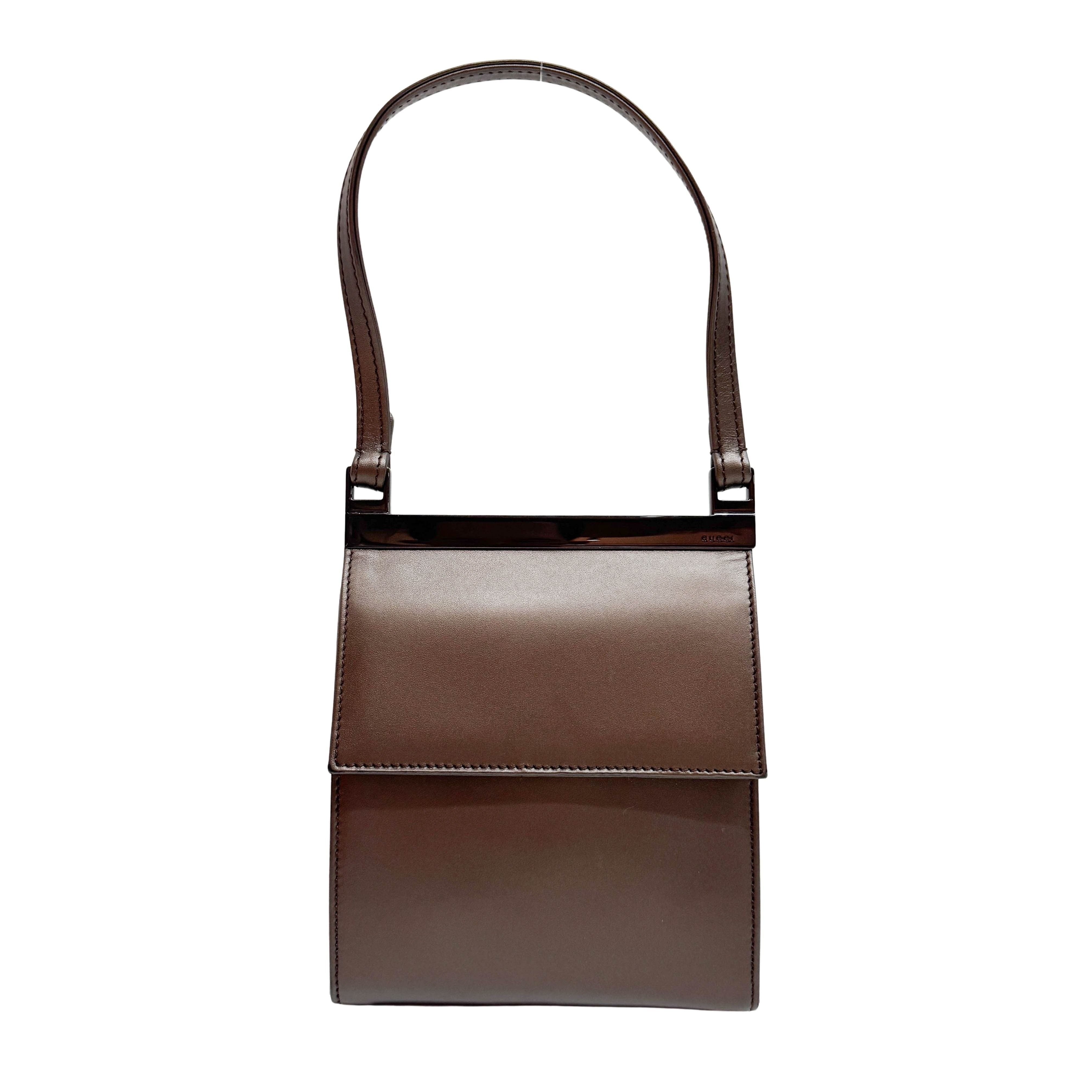Brown Leather Handbag