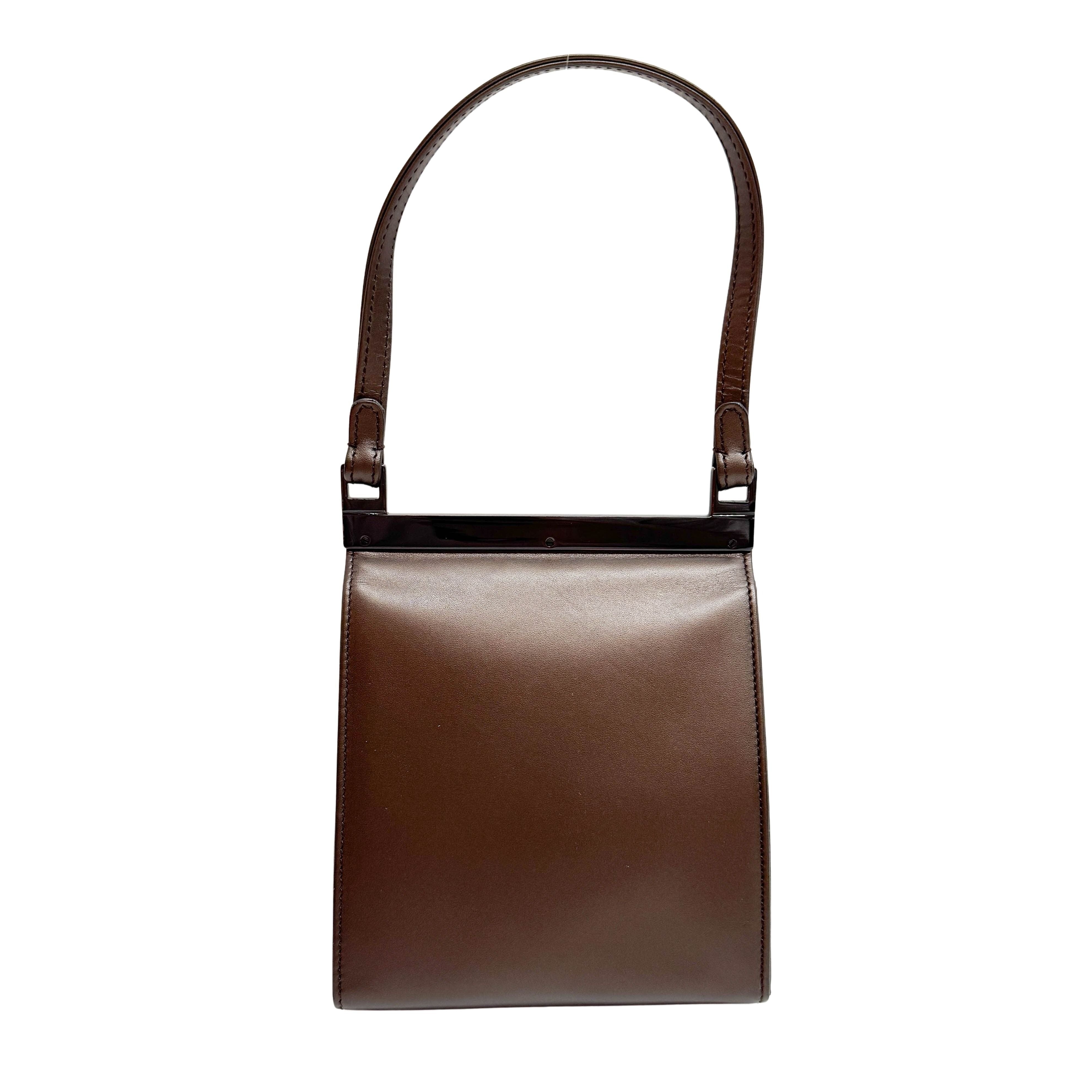 Brown Leather Handbag