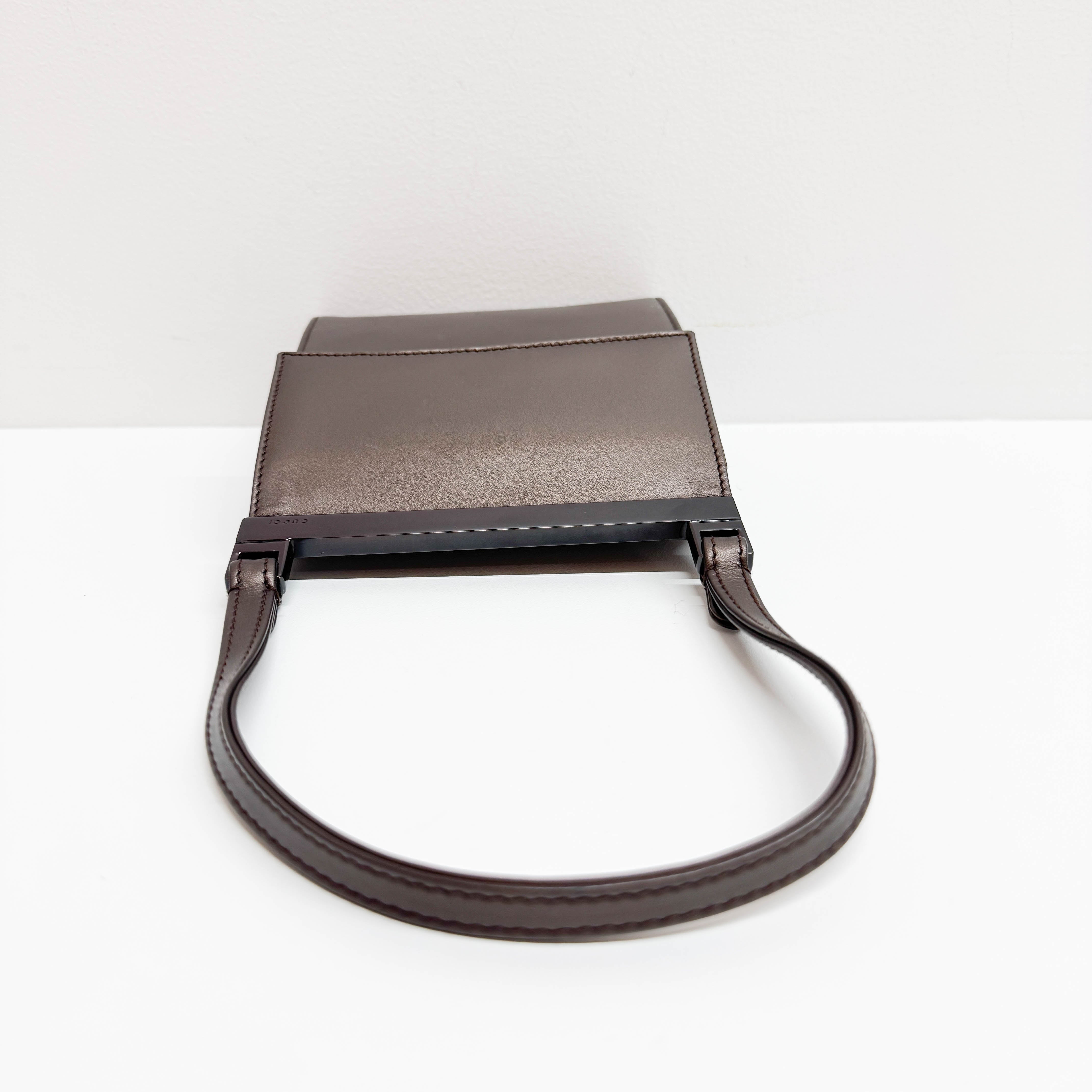 Brown Leather Handbag