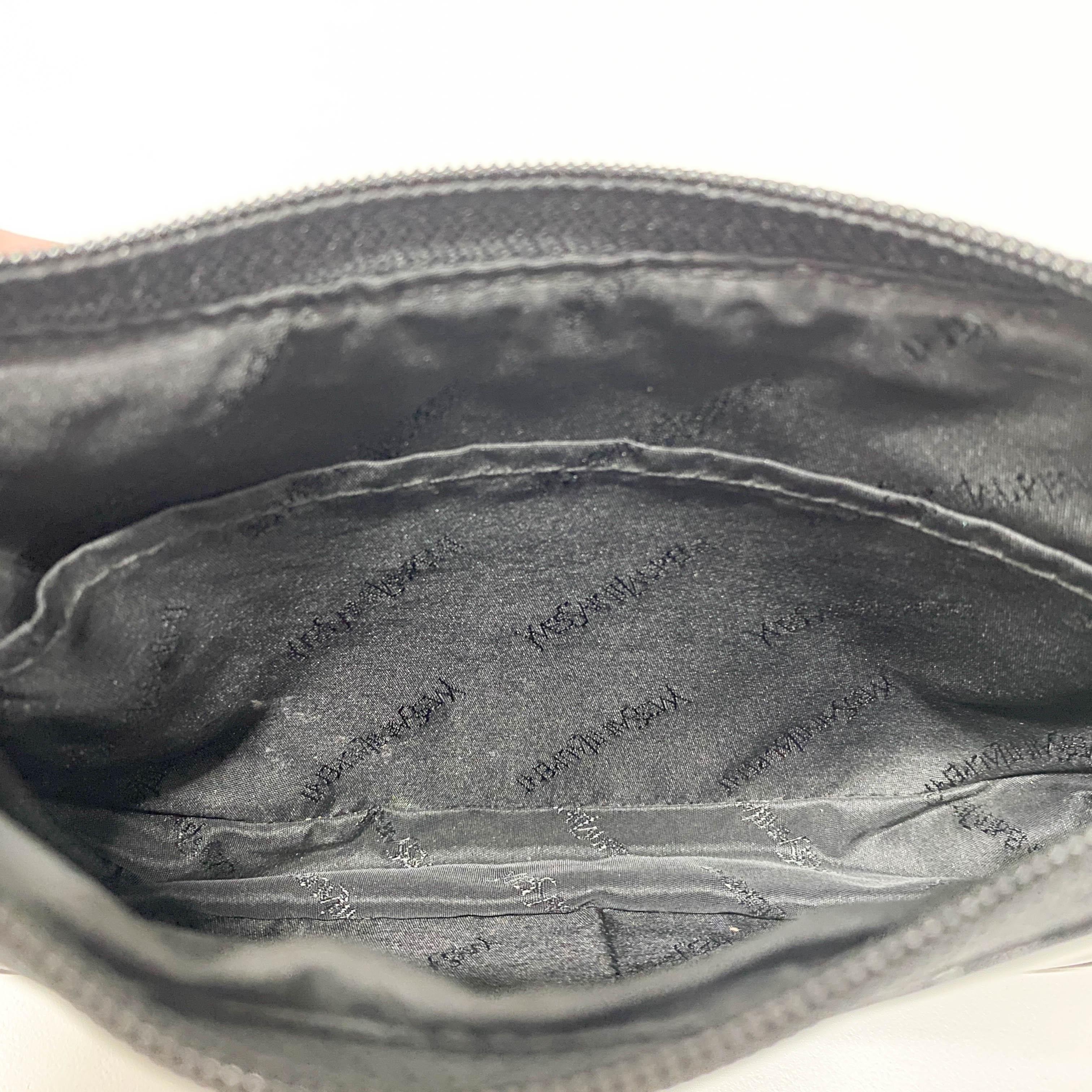Mini Black Patent Leather Shoulder Bag