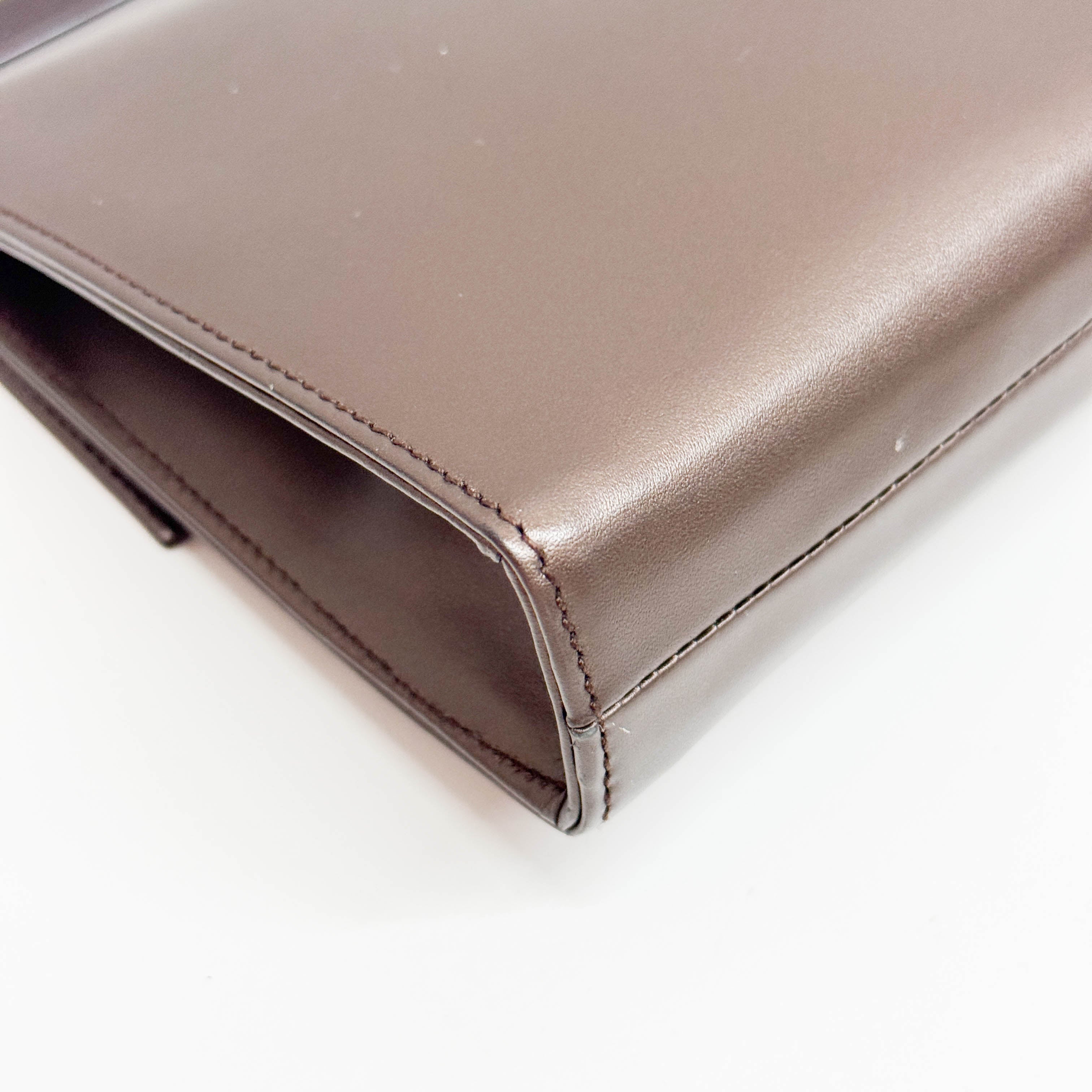 Brown Leather Handbag