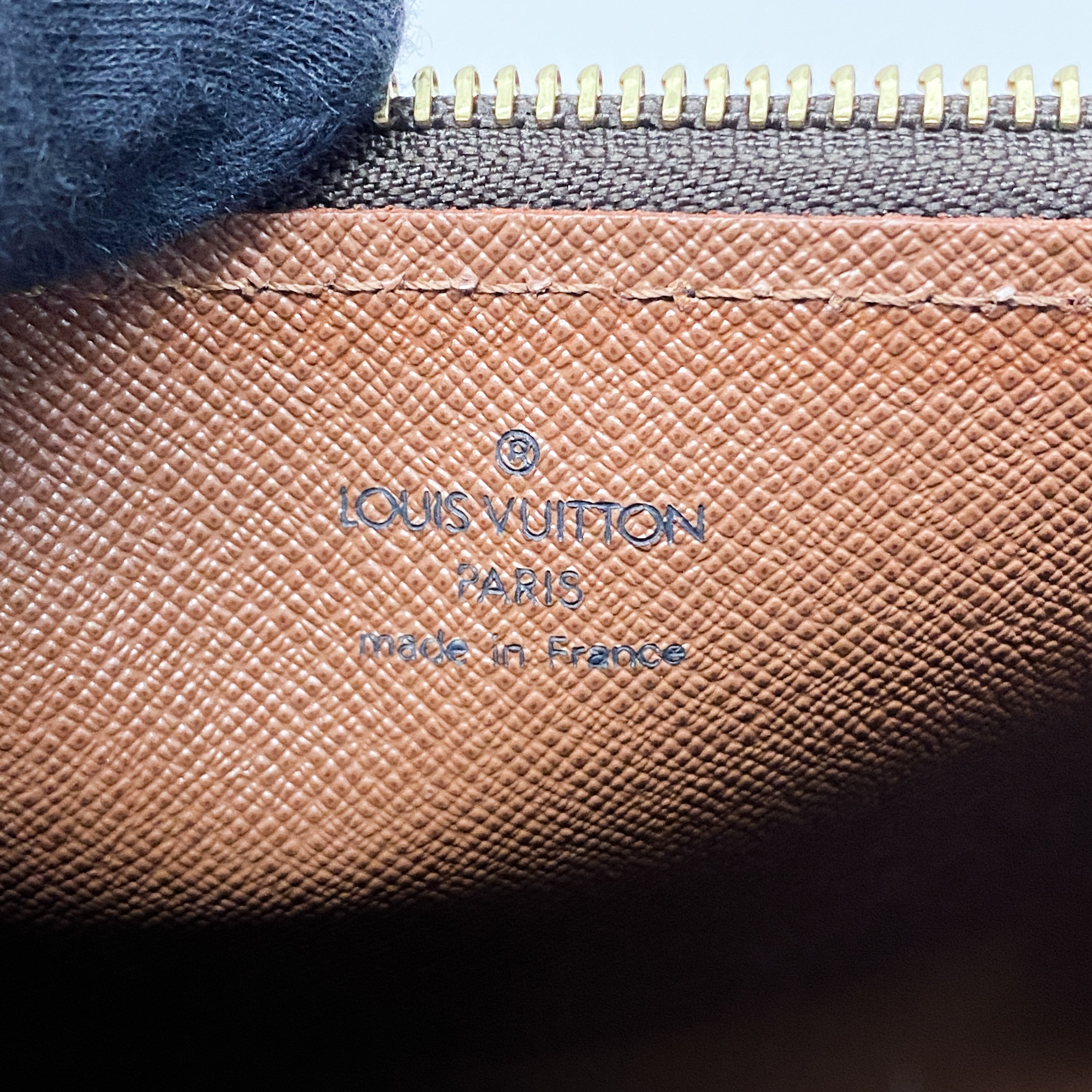 Papillon Watercolour Monogram Brown Canvas Shoulder Bag