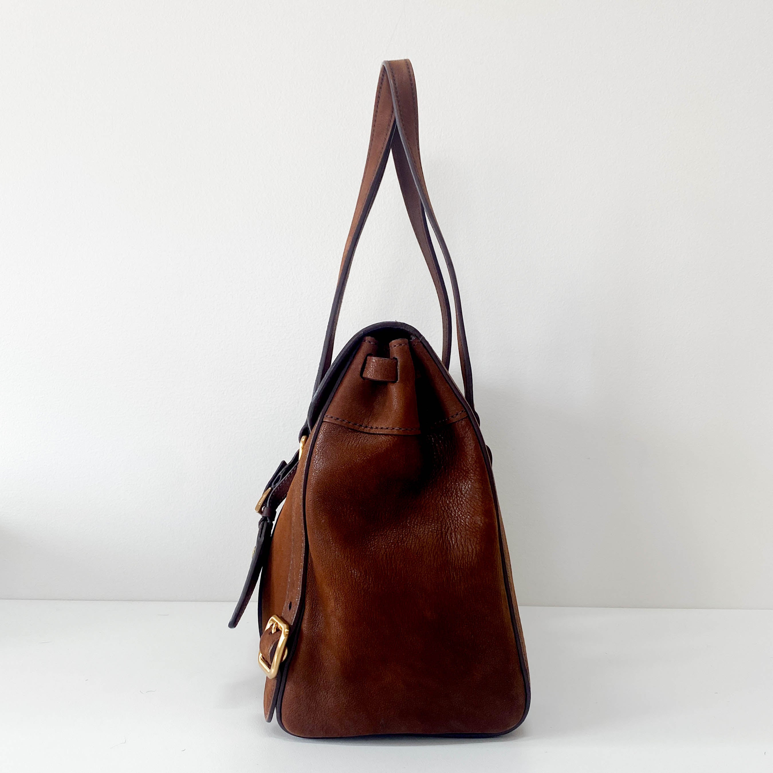 Brown Leather Shoulder Bag