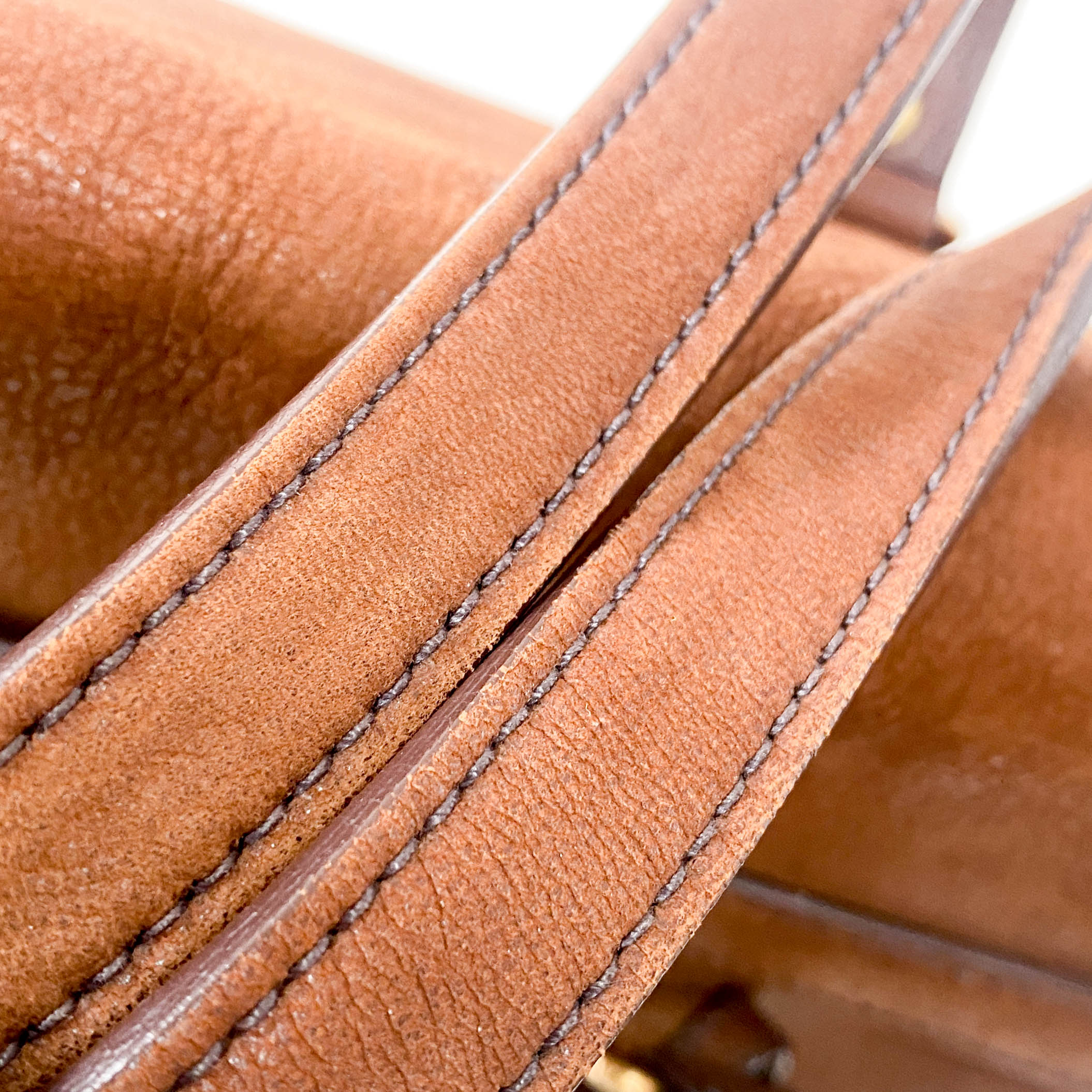 Brown Leather Shoulder Bag