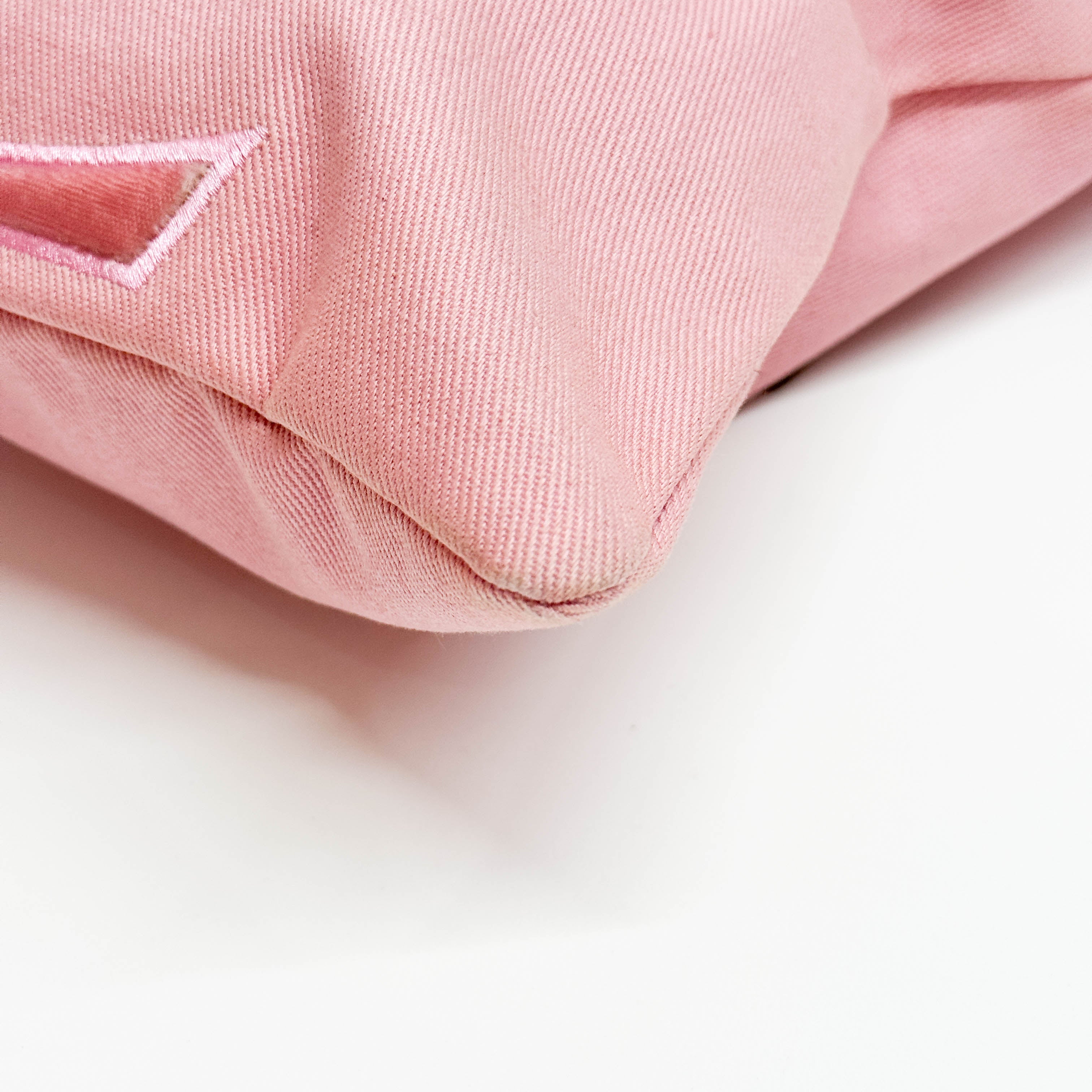 Pink Canvas Tote Bag