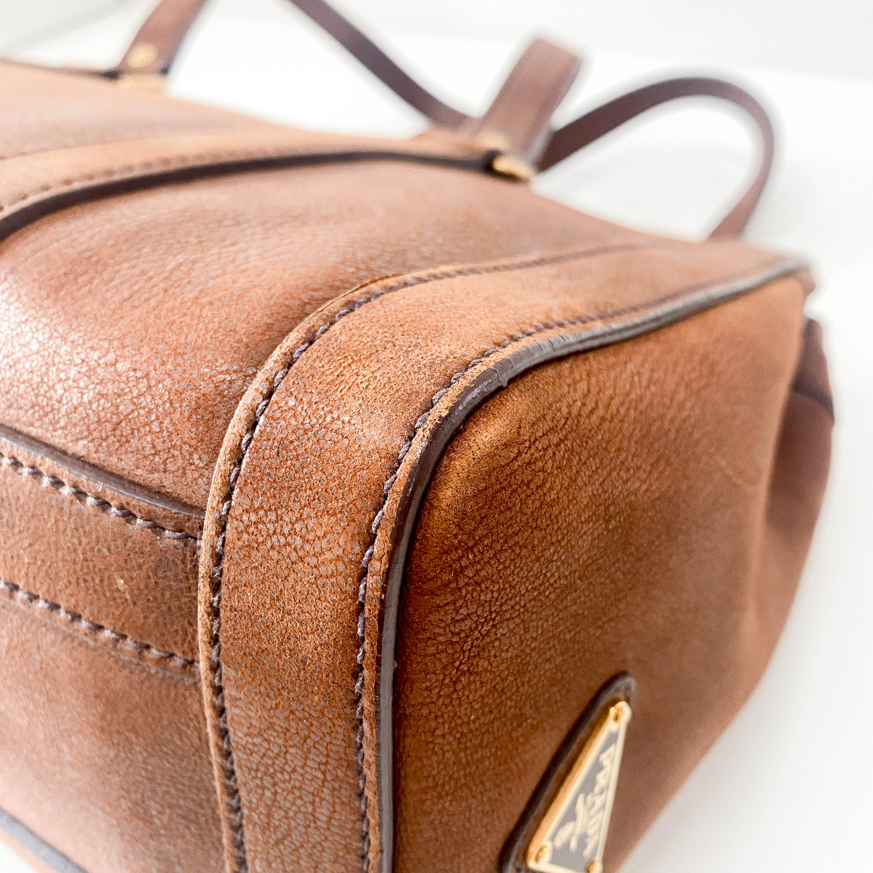 Brown Leather Shoulder Bag