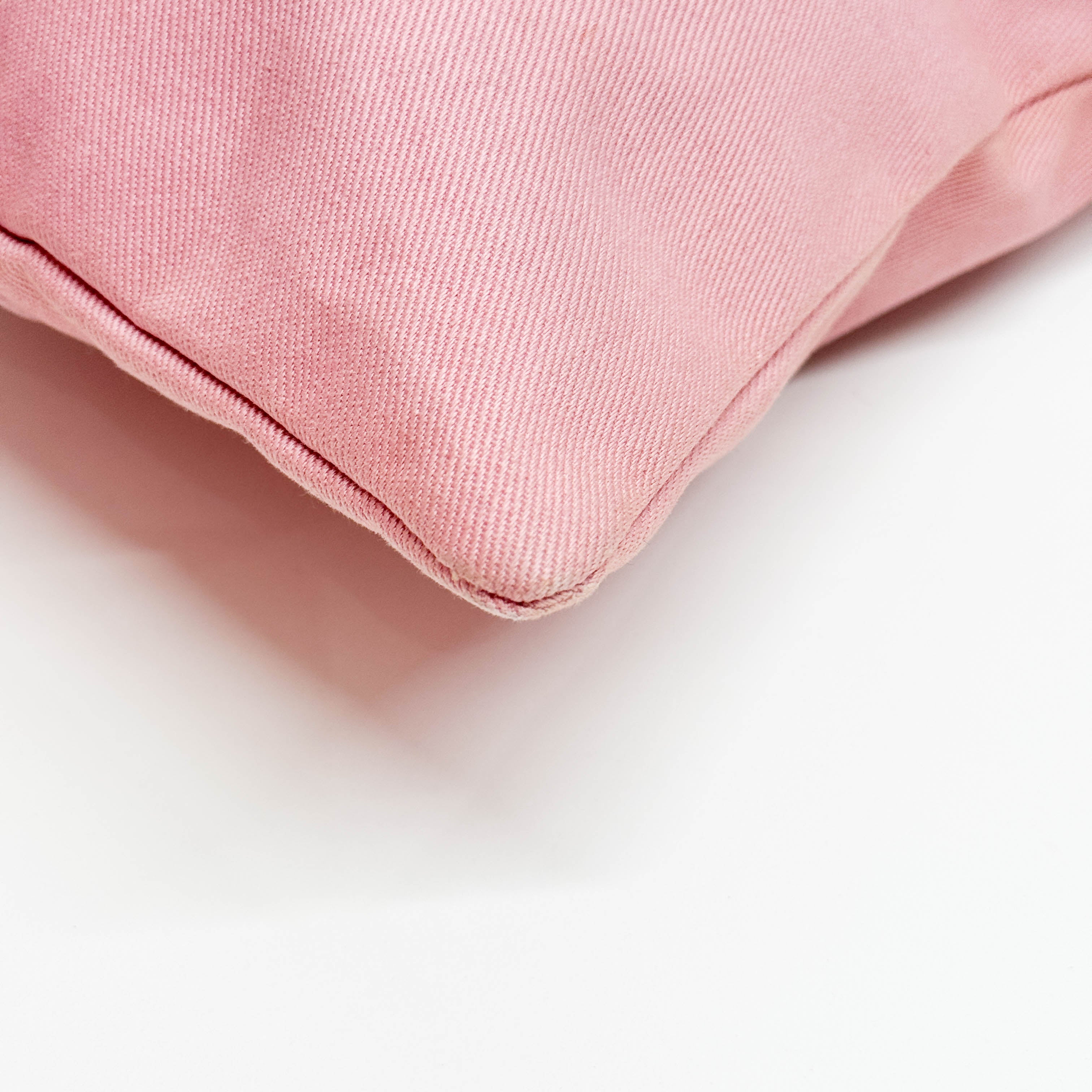 Pink Canvas Tote Bag