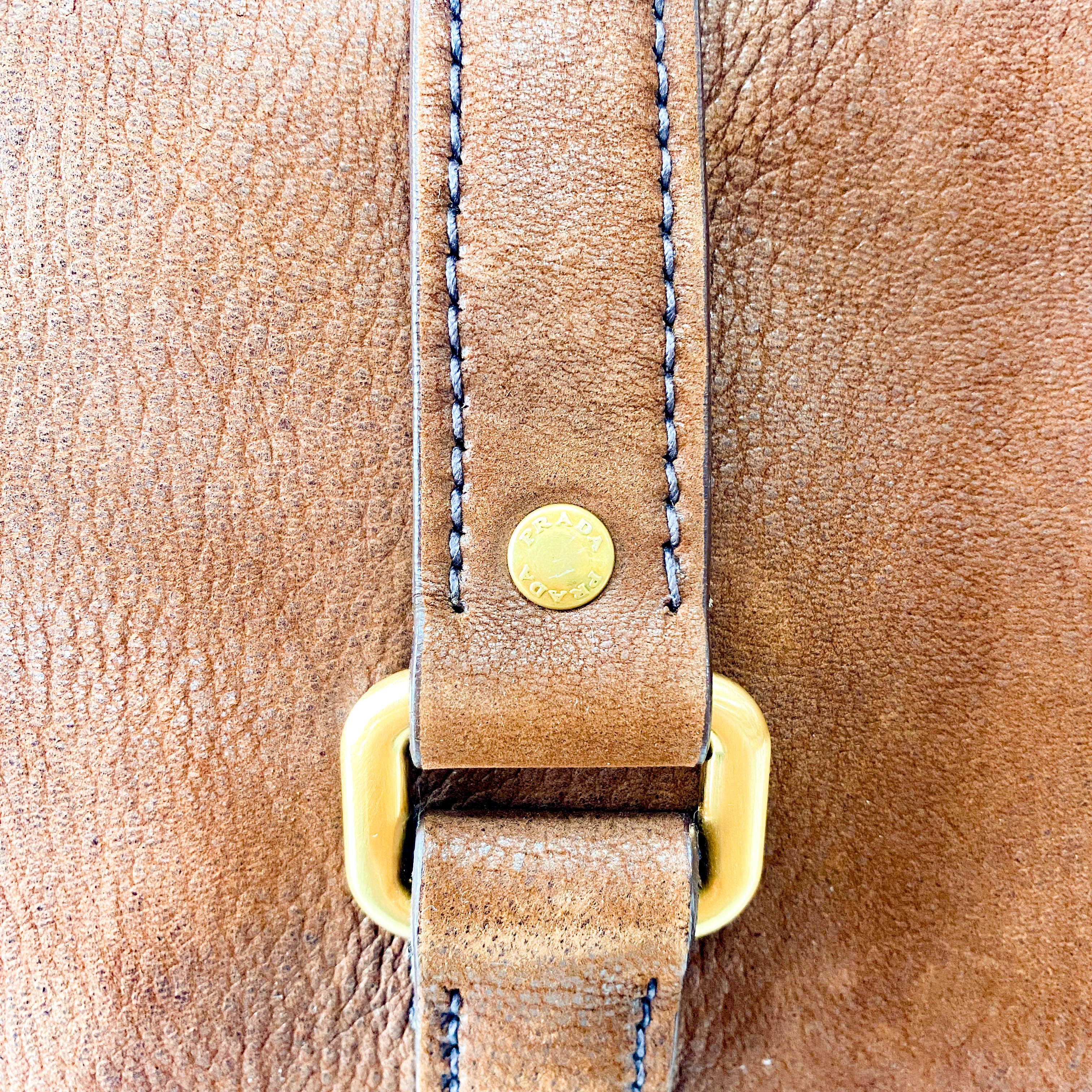 Brown Leather Shoulder Bag