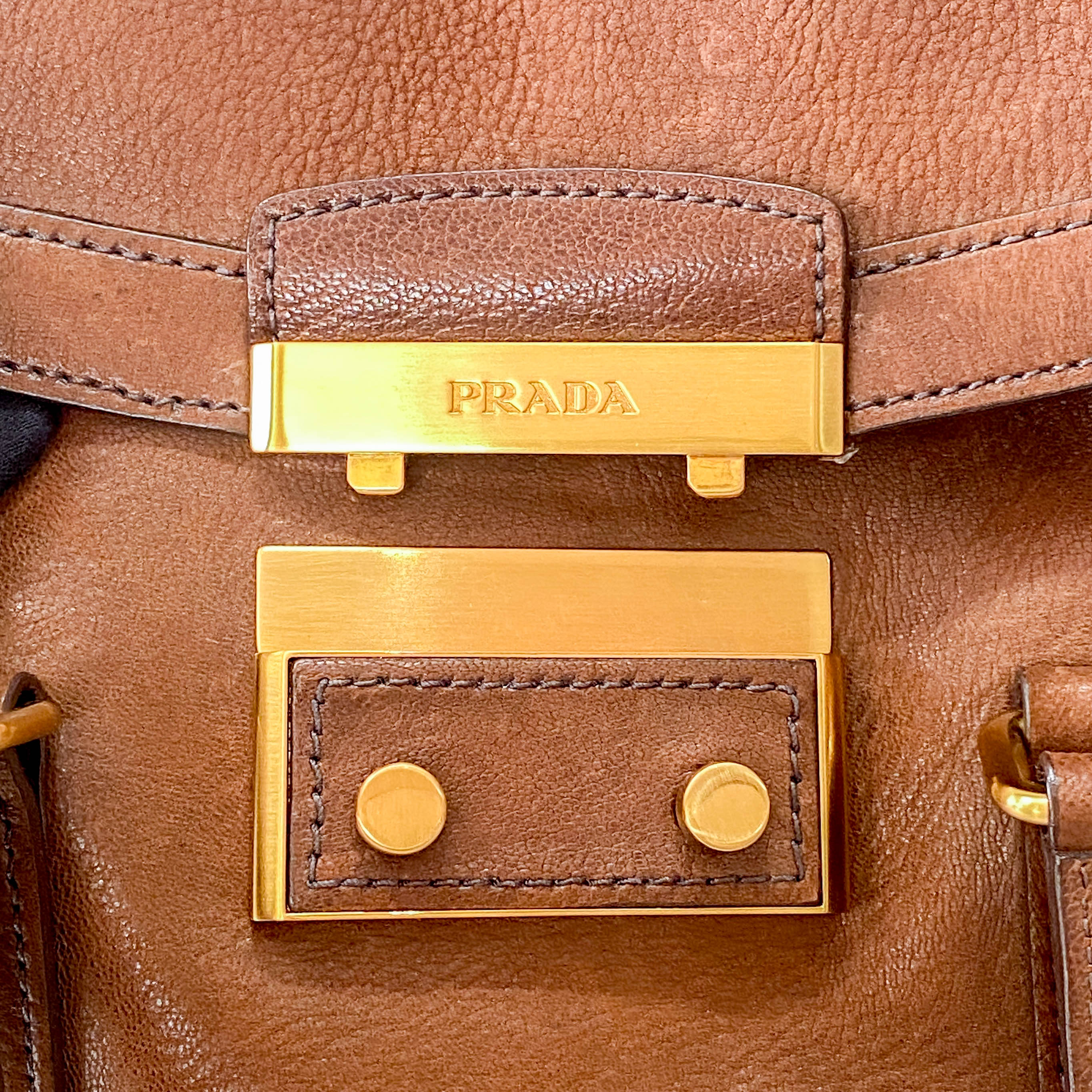 Brown Leather Shoulder Bag