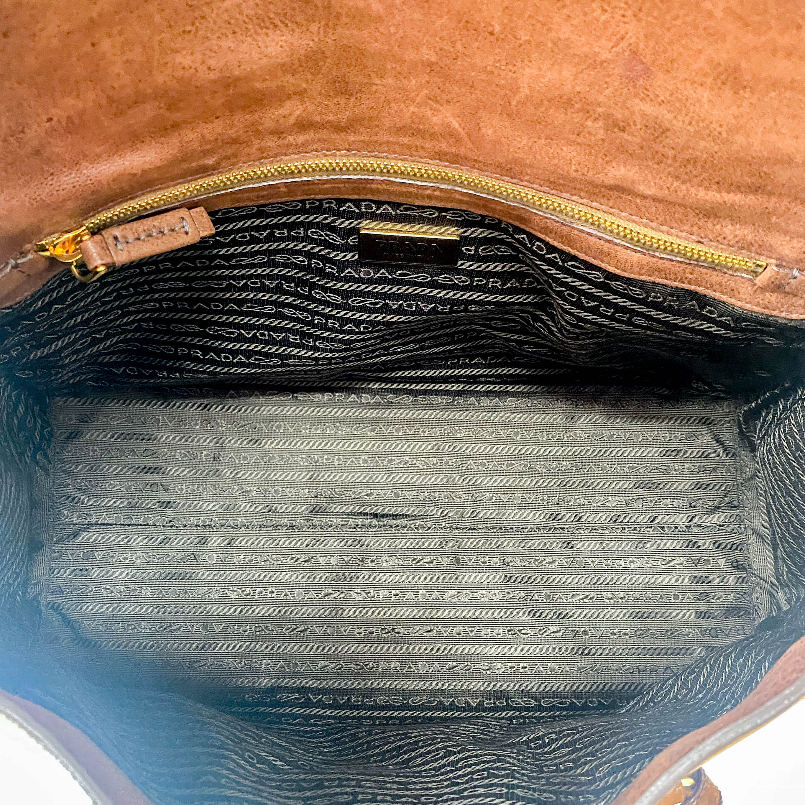 Brown Leather Shoulder Bag