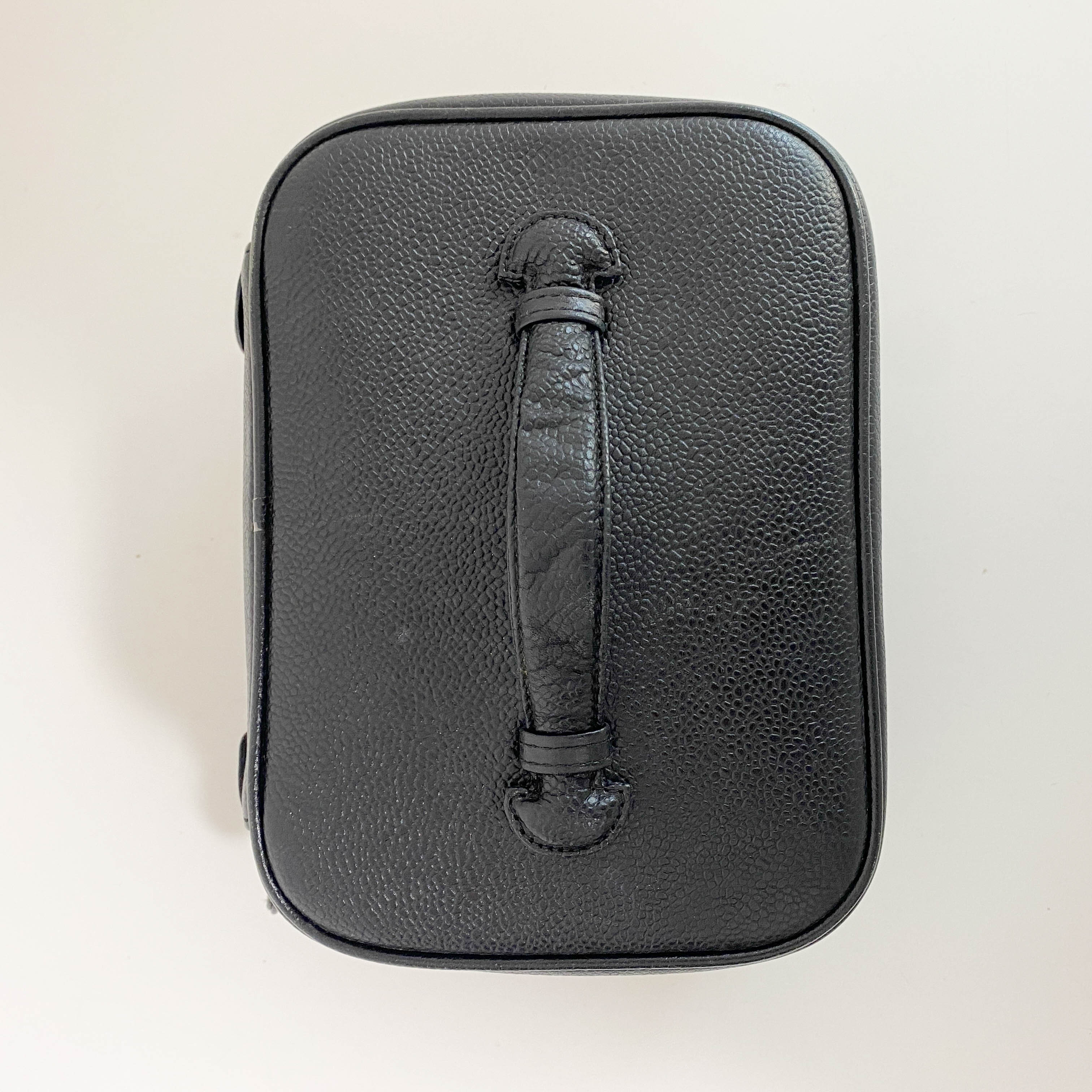 Grain Calf Skin Vanity Bag