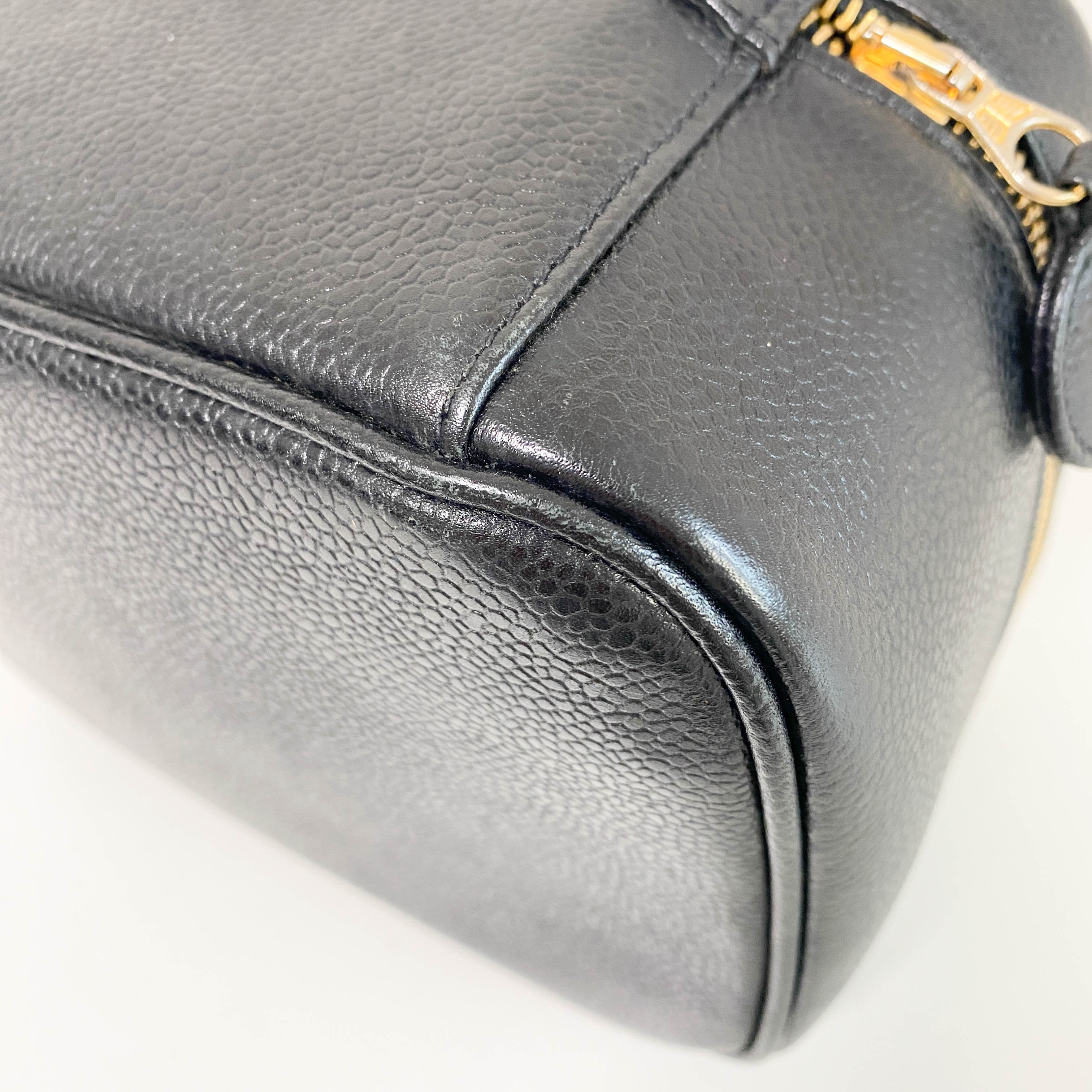 Grain Calf Skin Vanity Bag