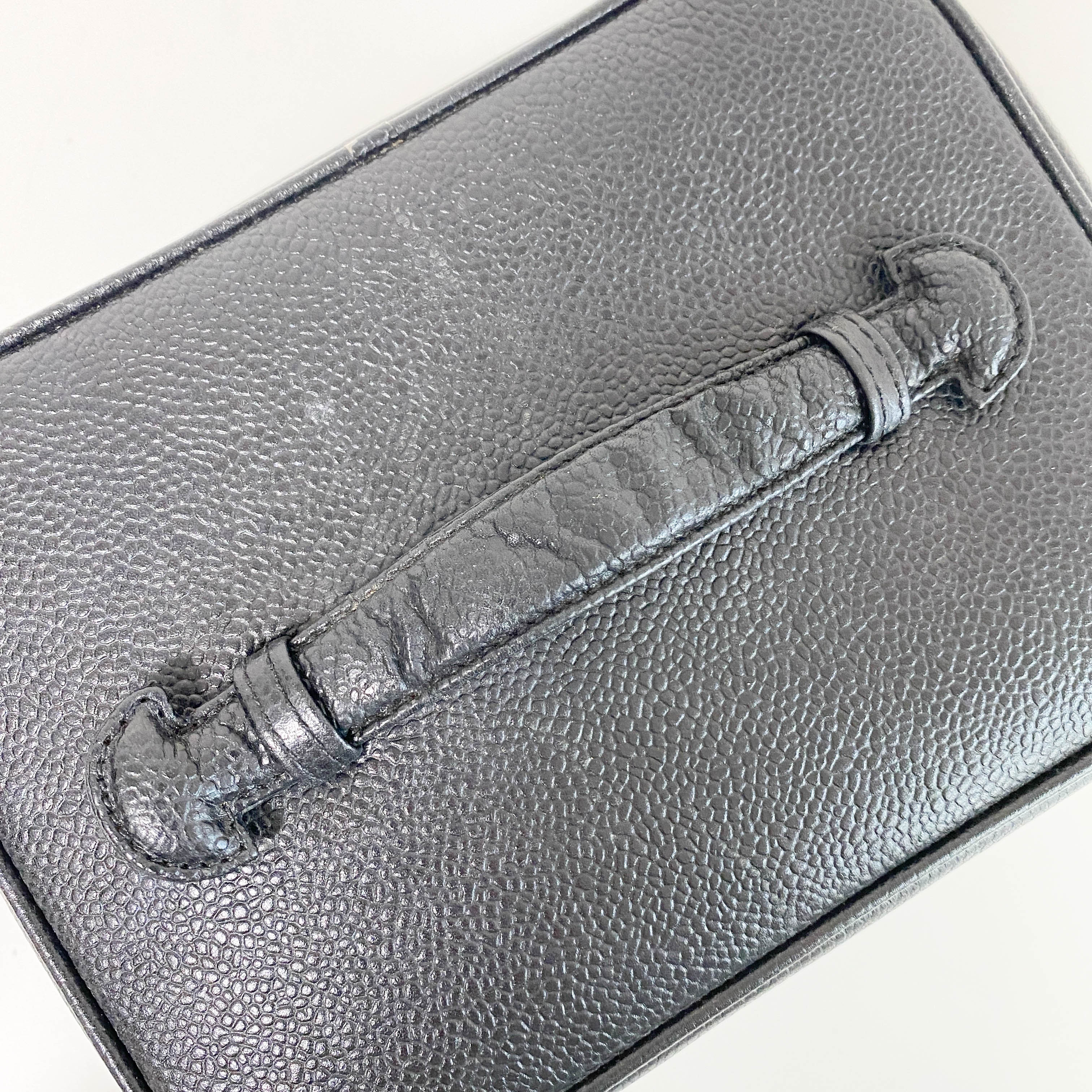 Grain Calf Skin Vanity Bag