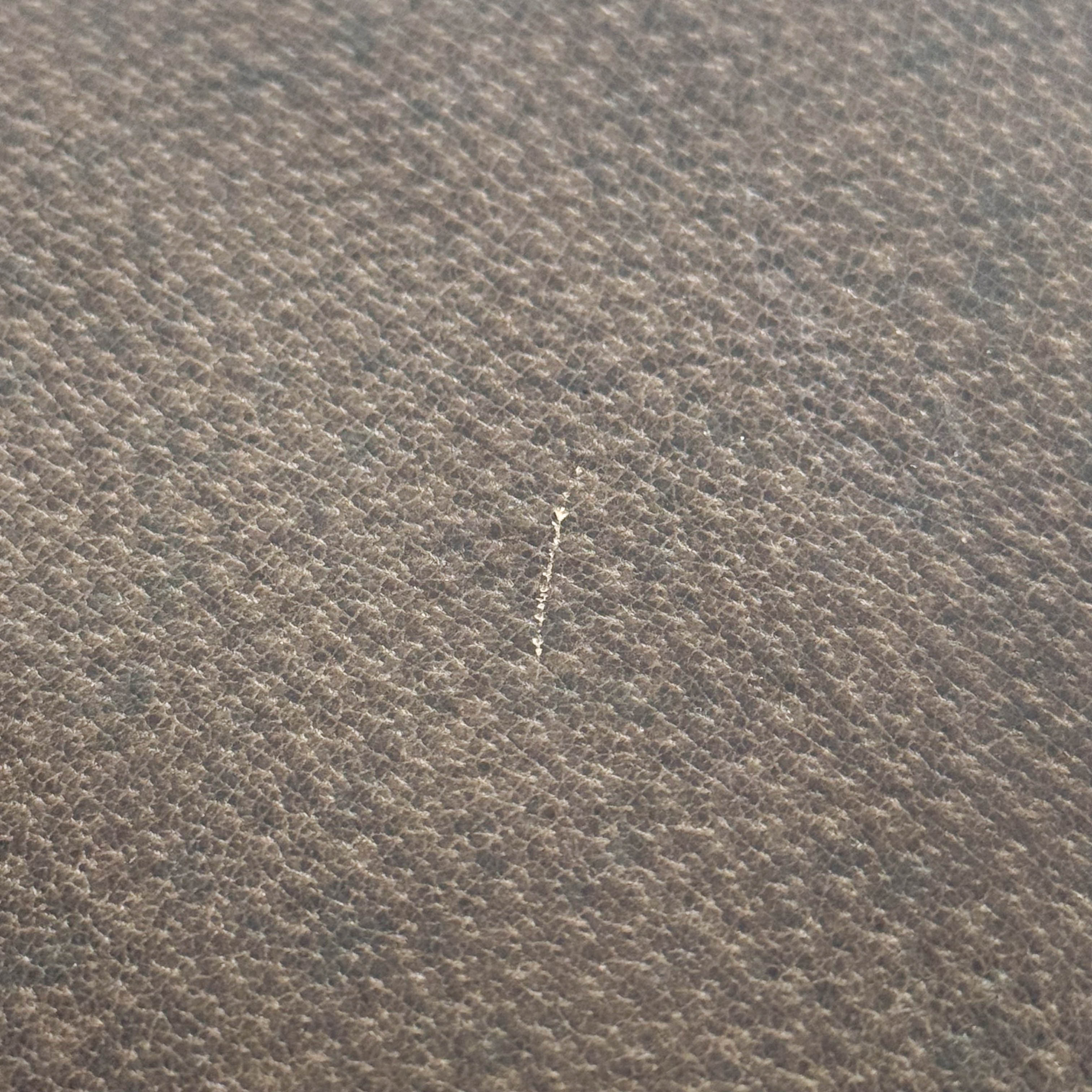 Vintage Top Turn Lock Brown Shoulder Bag