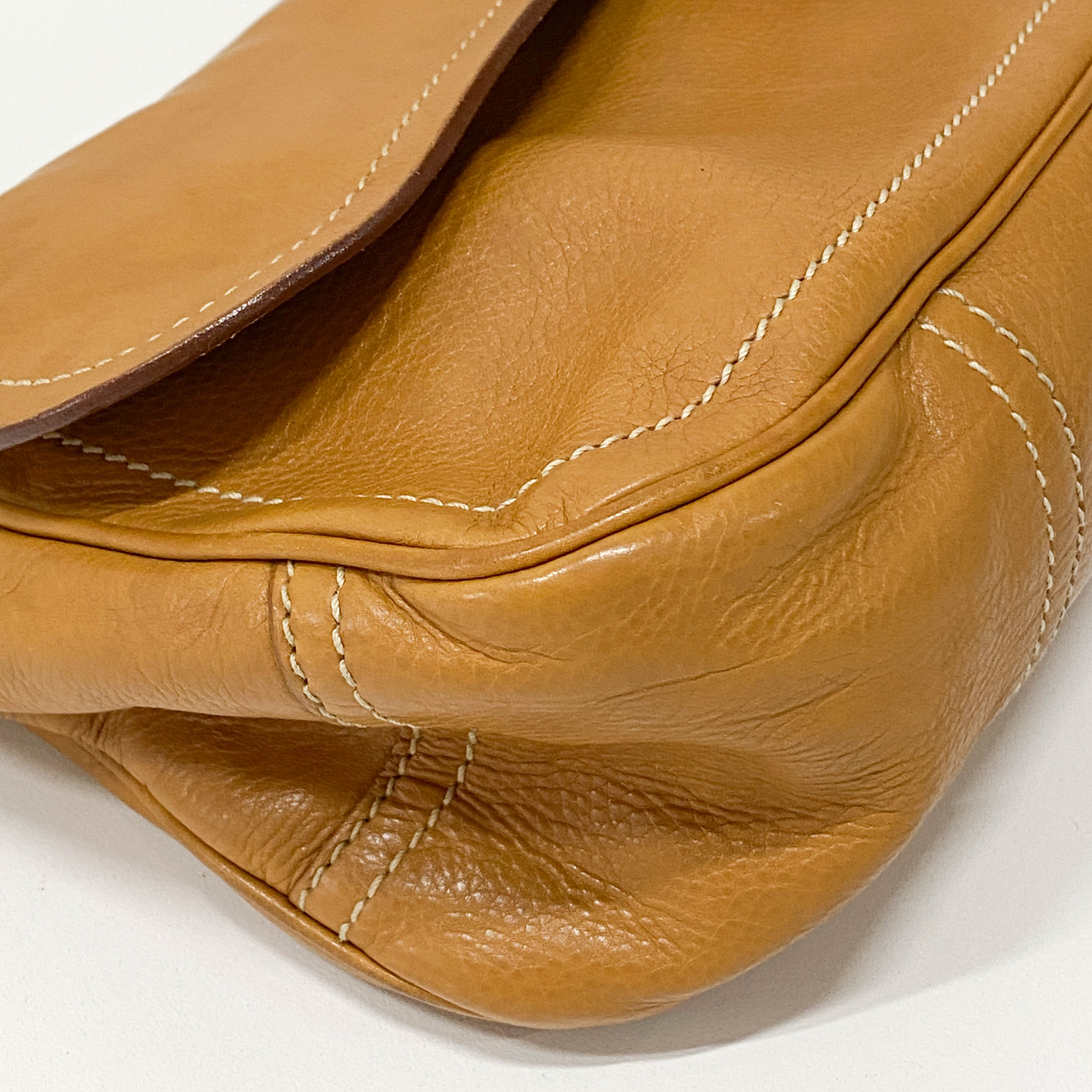 Brown Leather Shoulder Bag