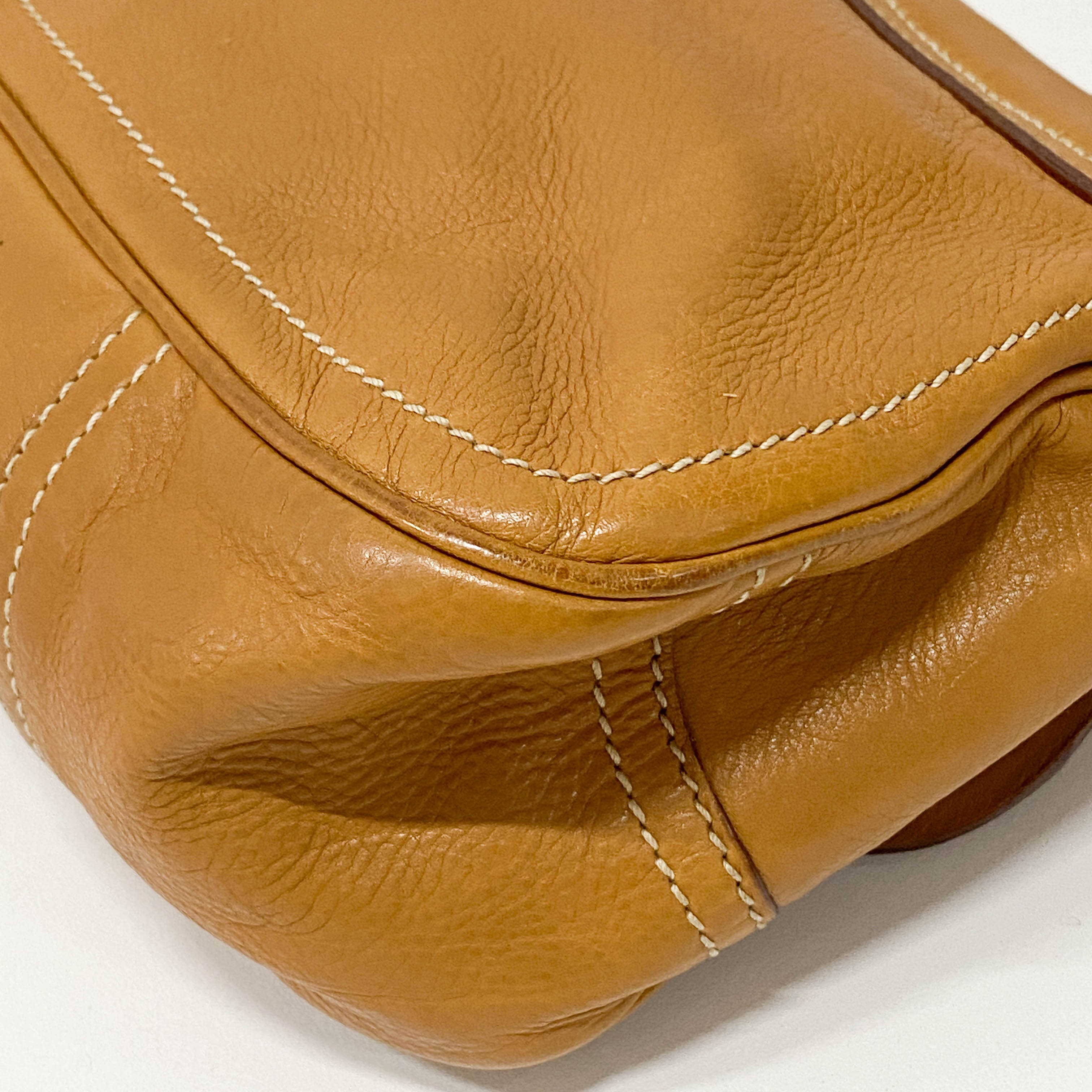 Brown Leather Shoulder Bag