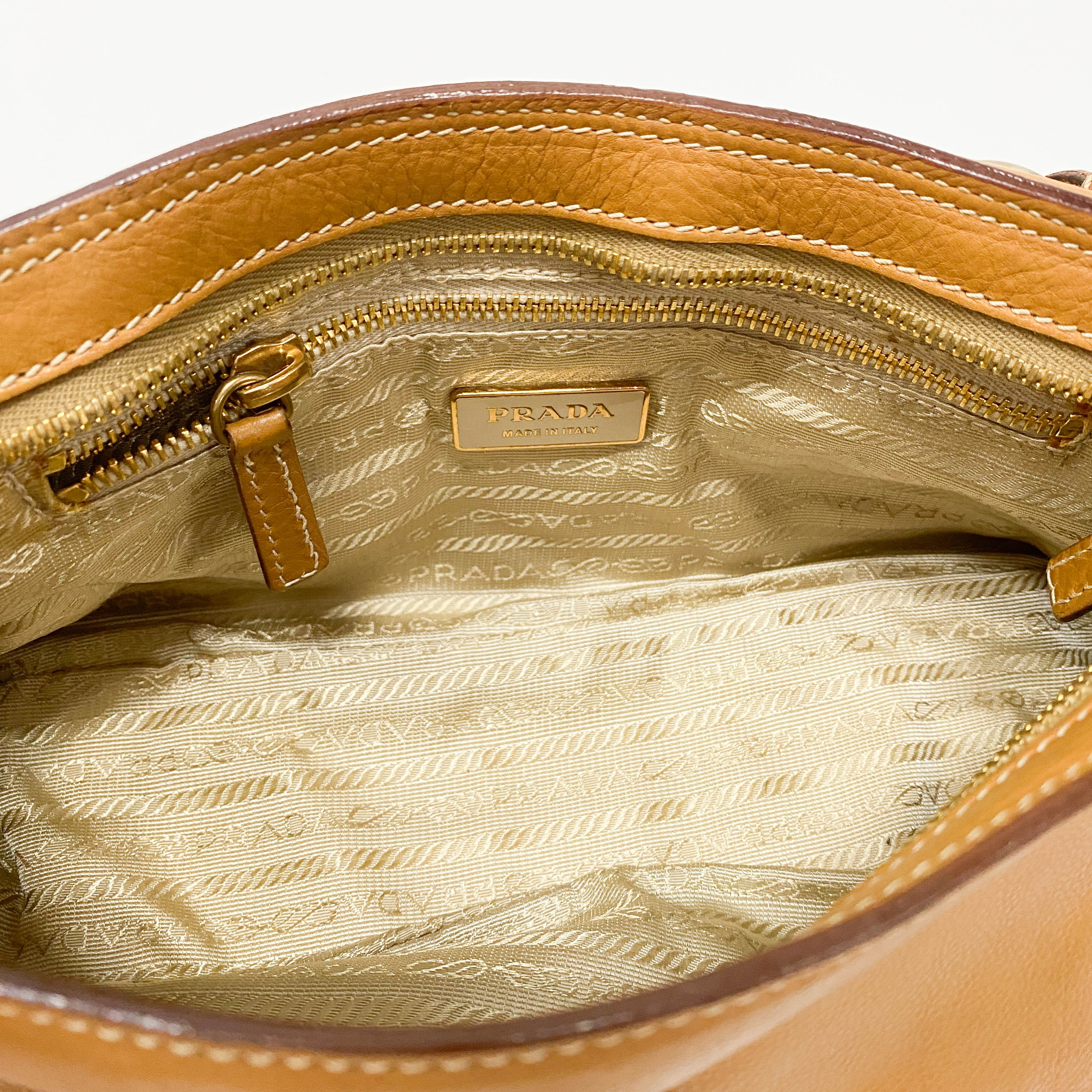 Brown Leather Shoulder Bag