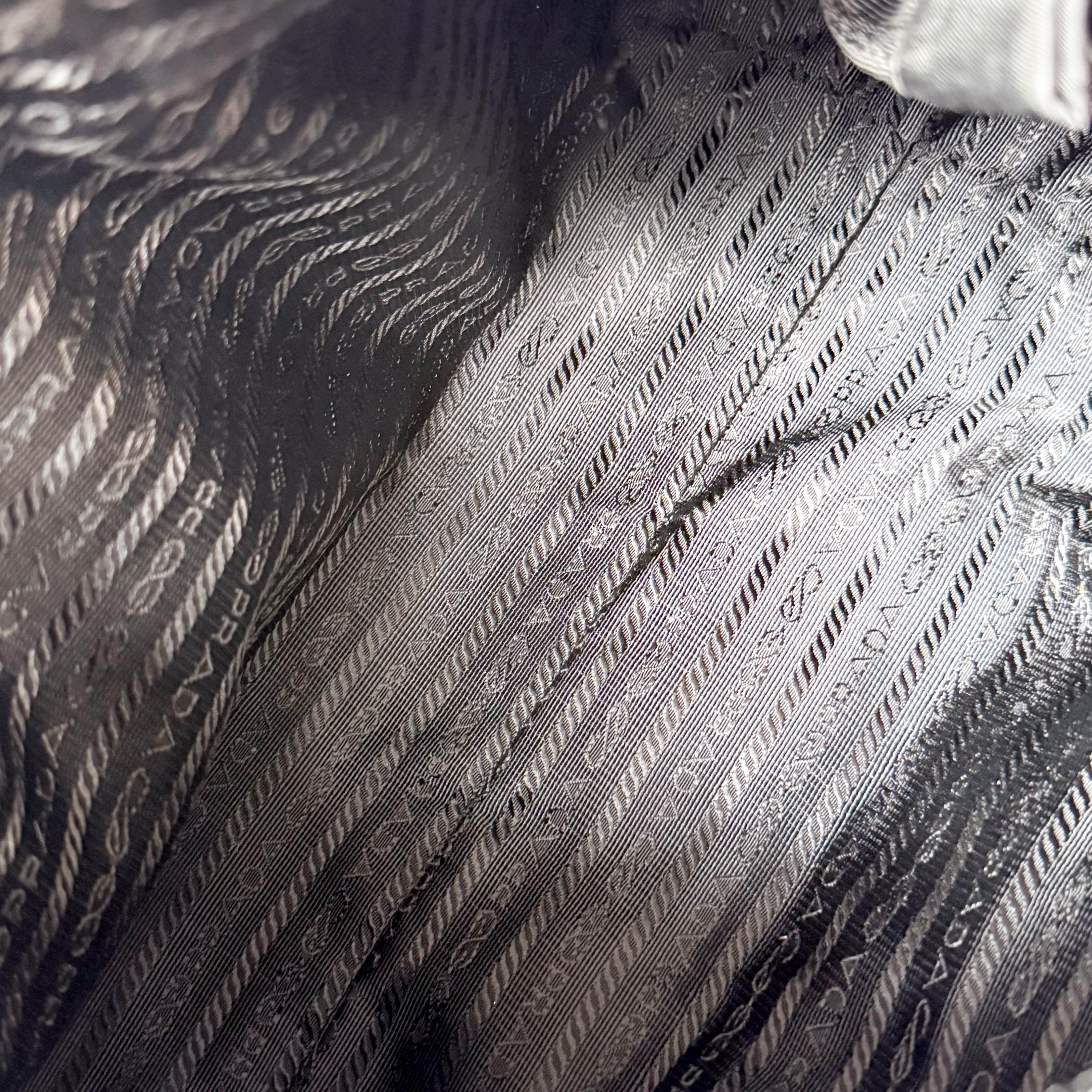 Ribbon Tessuto Nylon Handle Bag