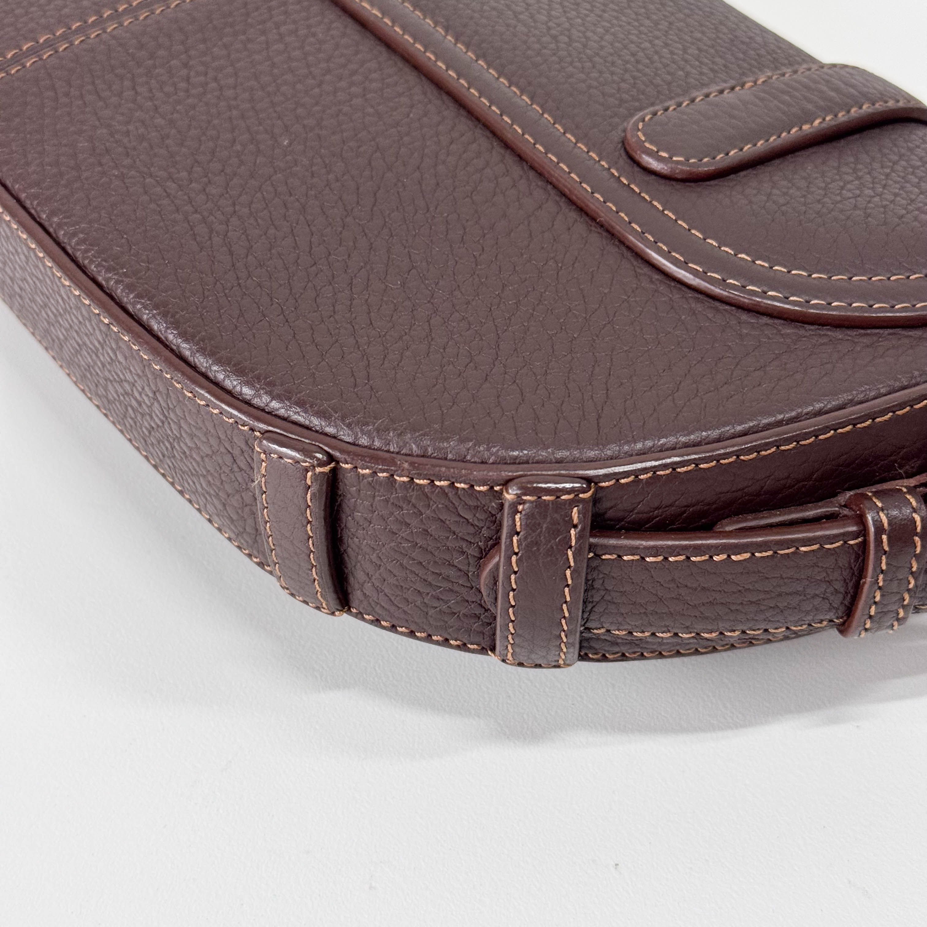 Brown Leather Shoulder Bag