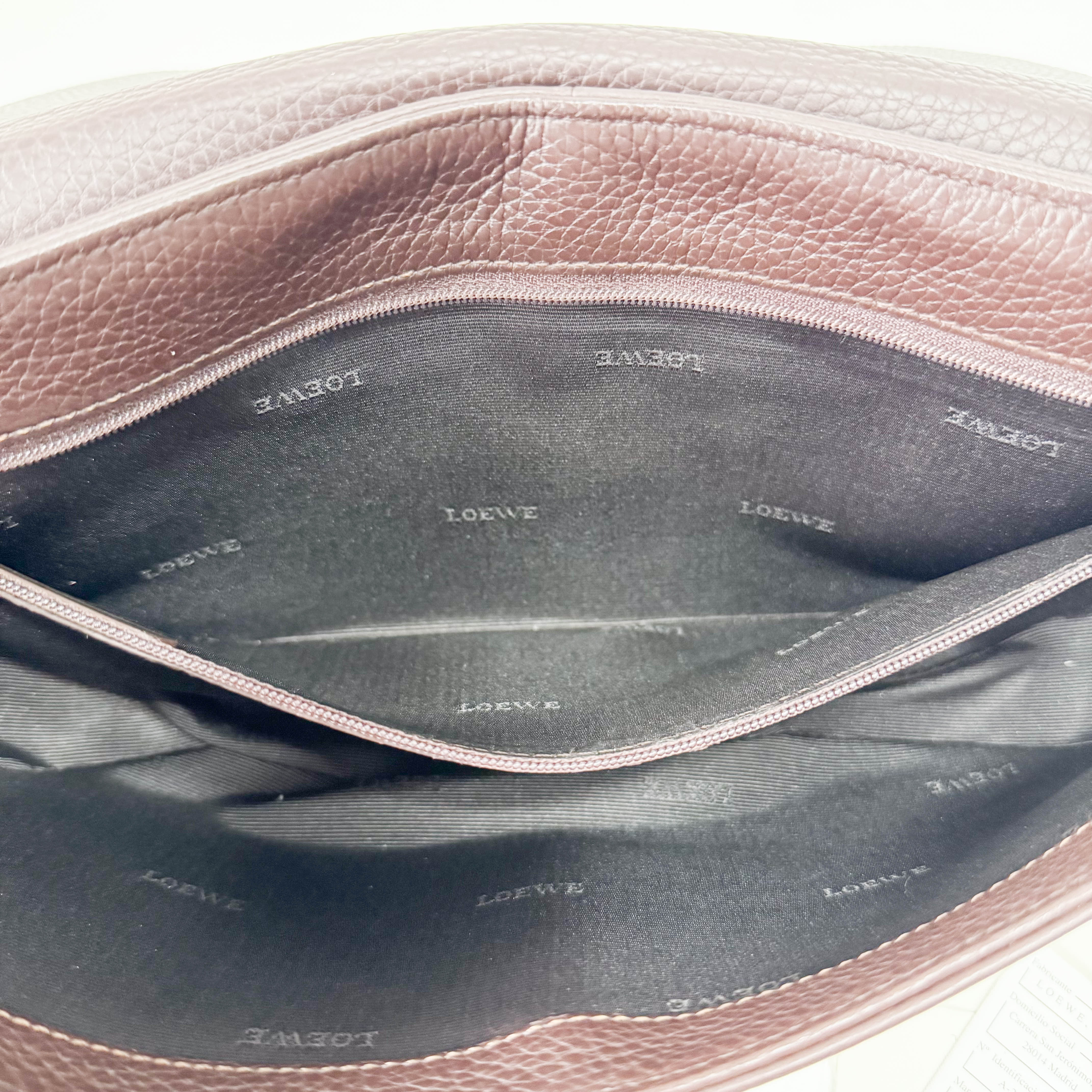 Brown Leather Shoulder Bag