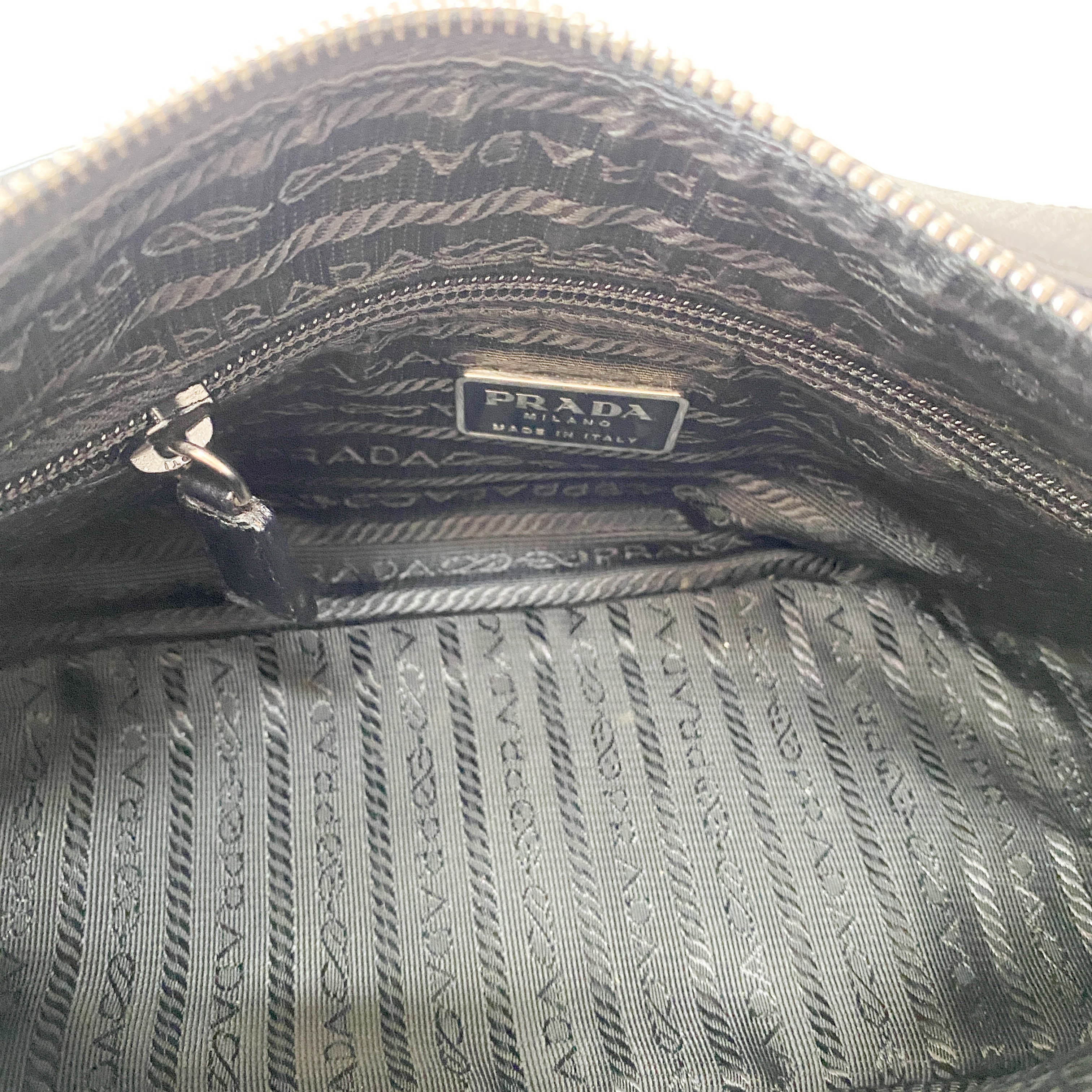 Black Leather Shoulder Bag