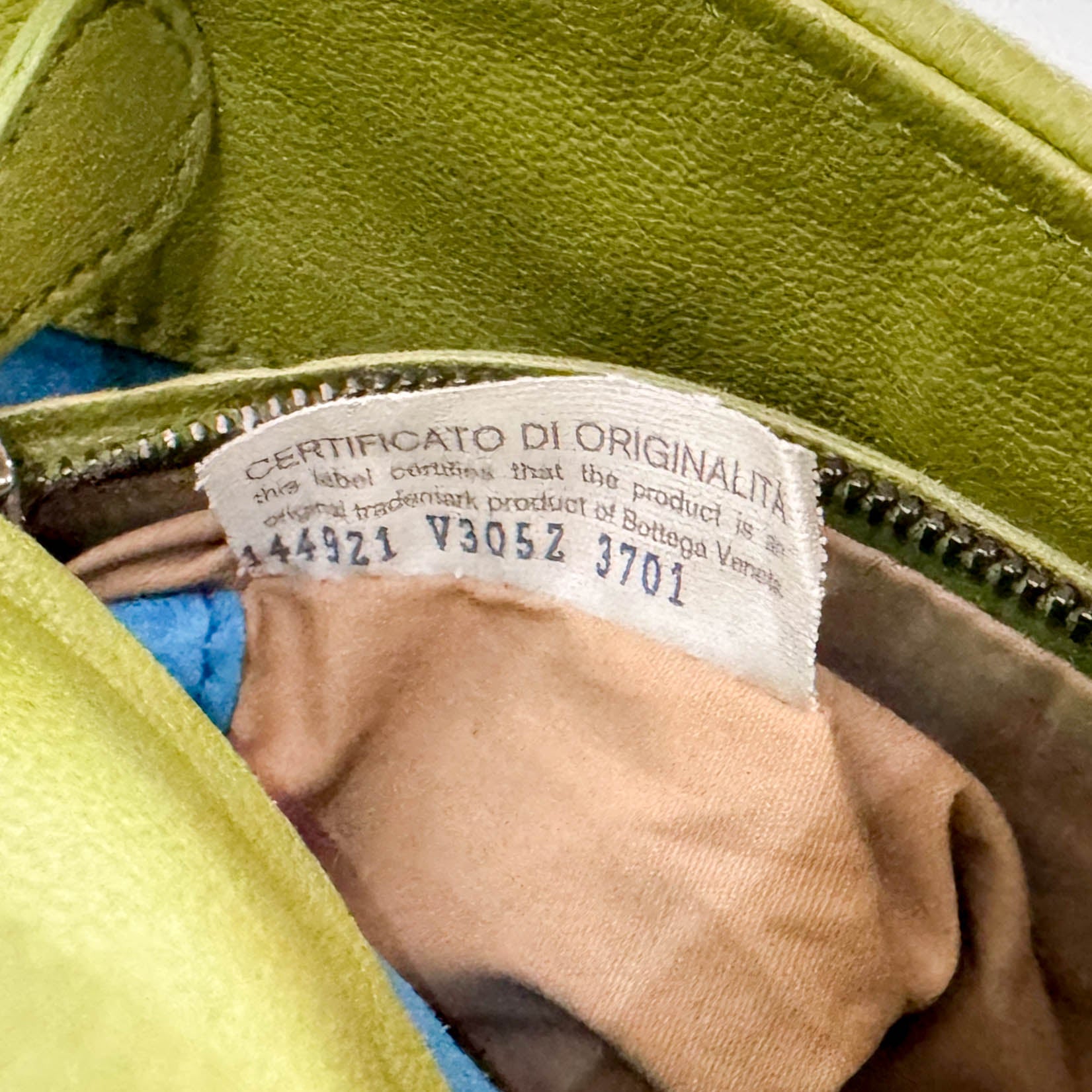 Intrecciato Calf Leather Handle Bag