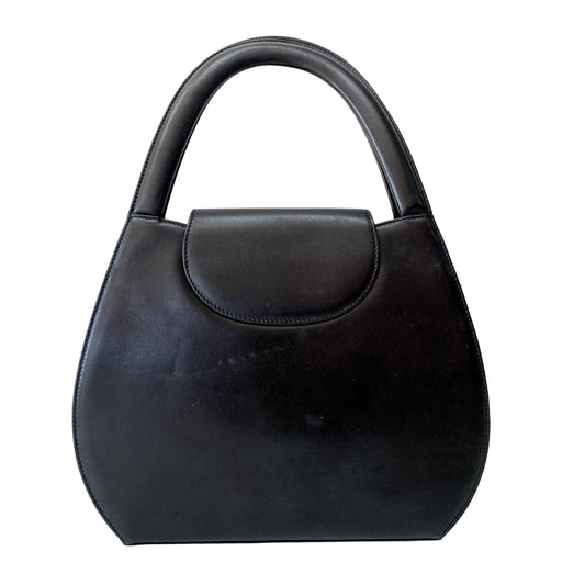 Panthère Black Calfskin Leather Shoulder Bag