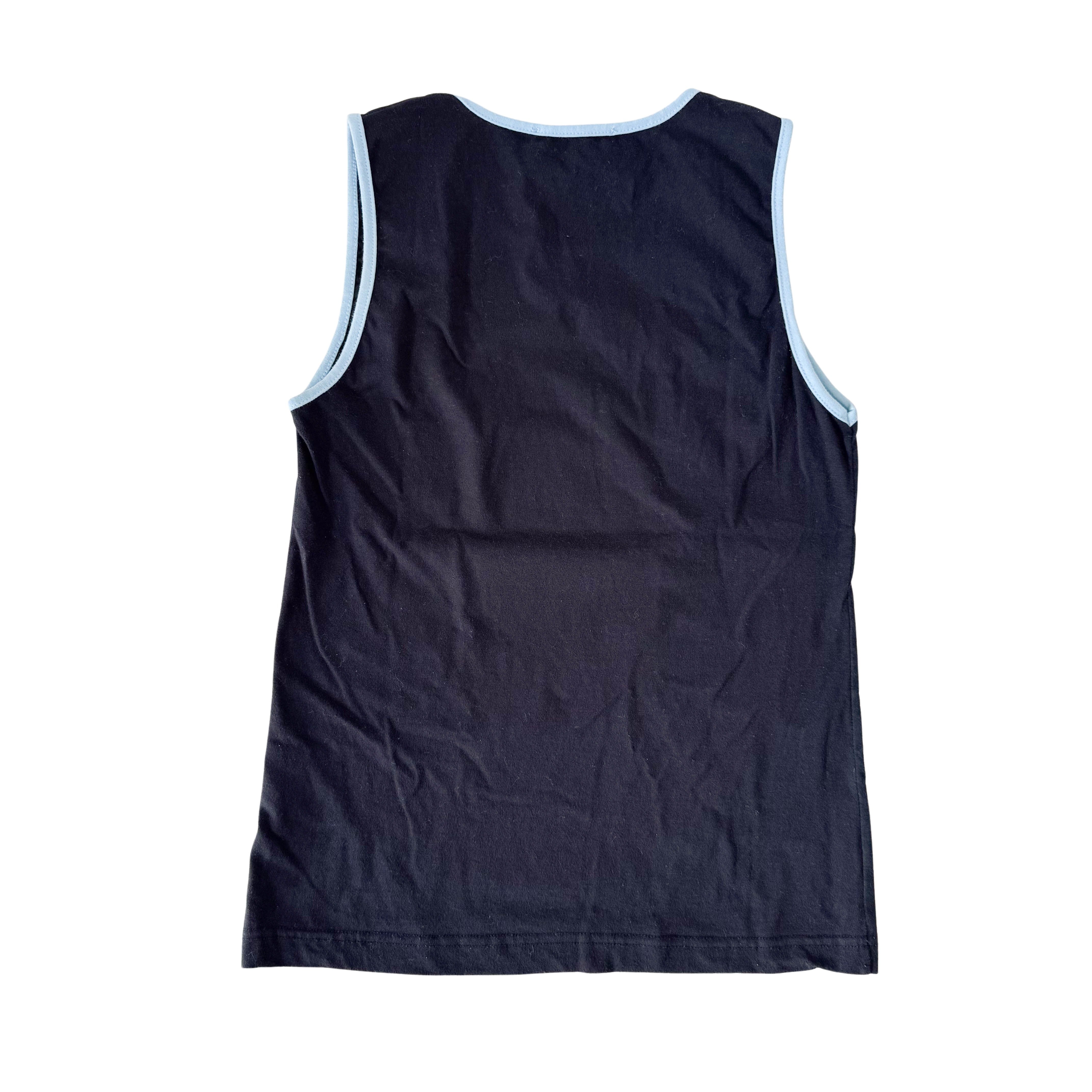 Size 8 US Black Dior Cotton Tank Top