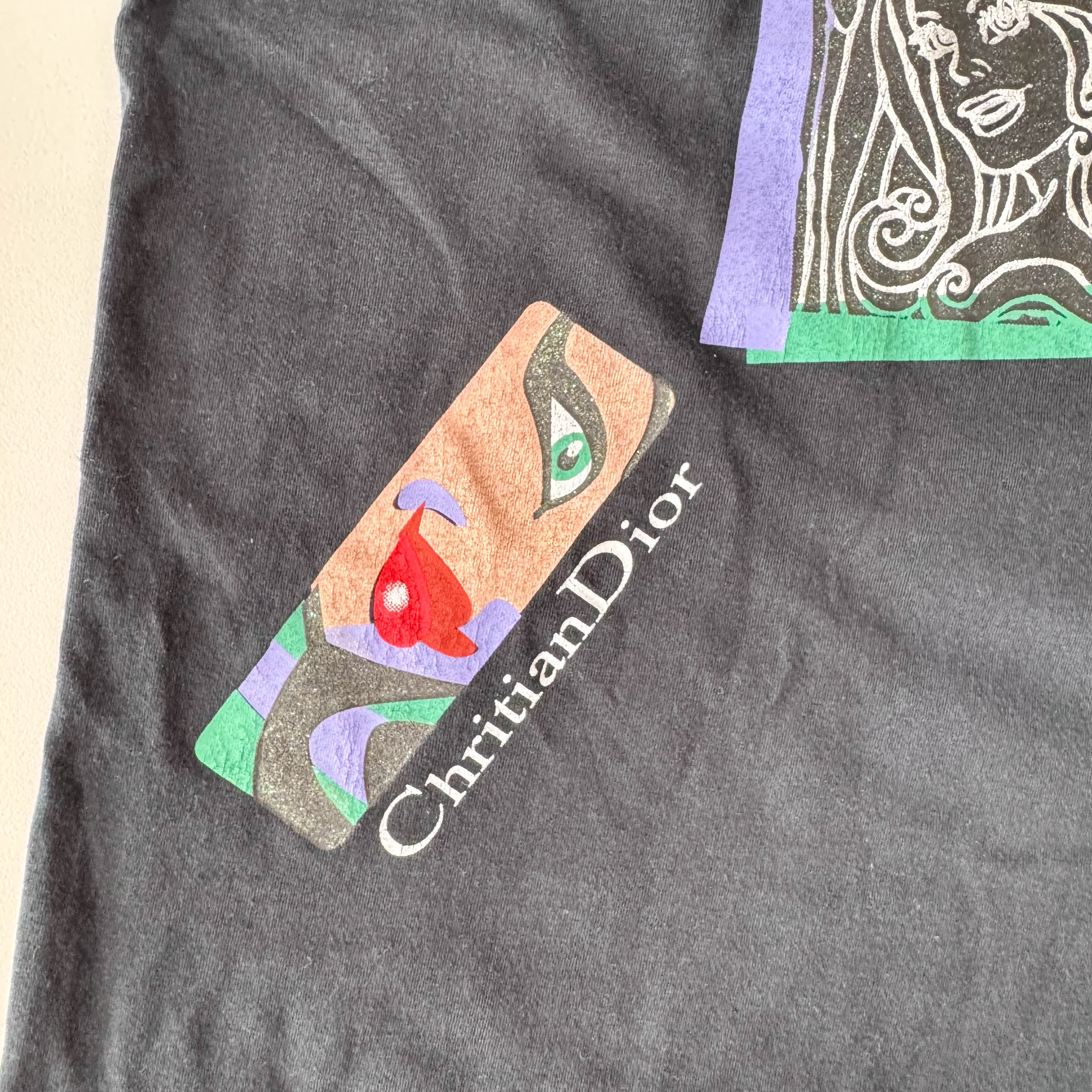 Size 8 US Black Dior Cotton Tank Top