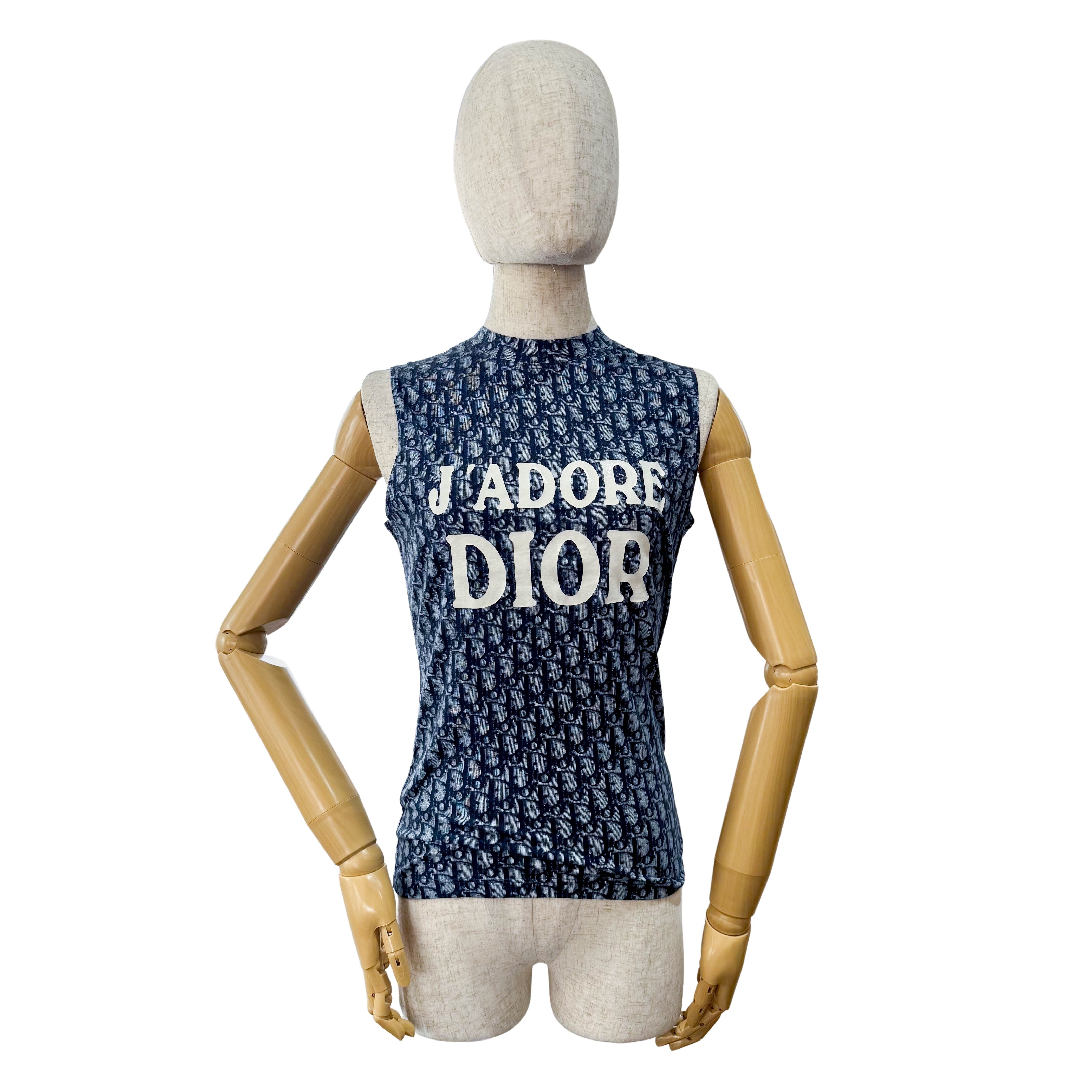 J'Adore Dior Trotter Tank Top