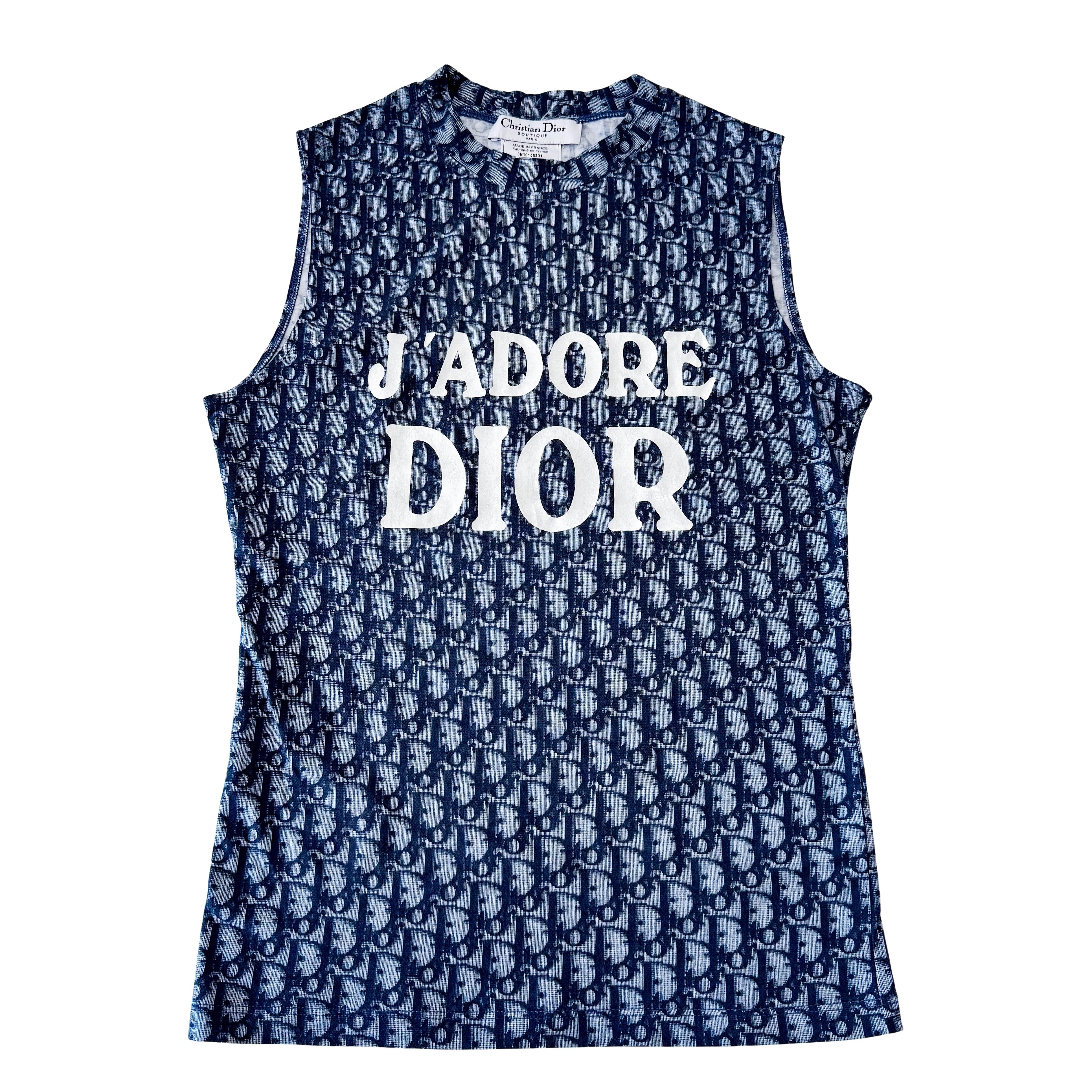 J'Adore Dior Trotter Tank Top