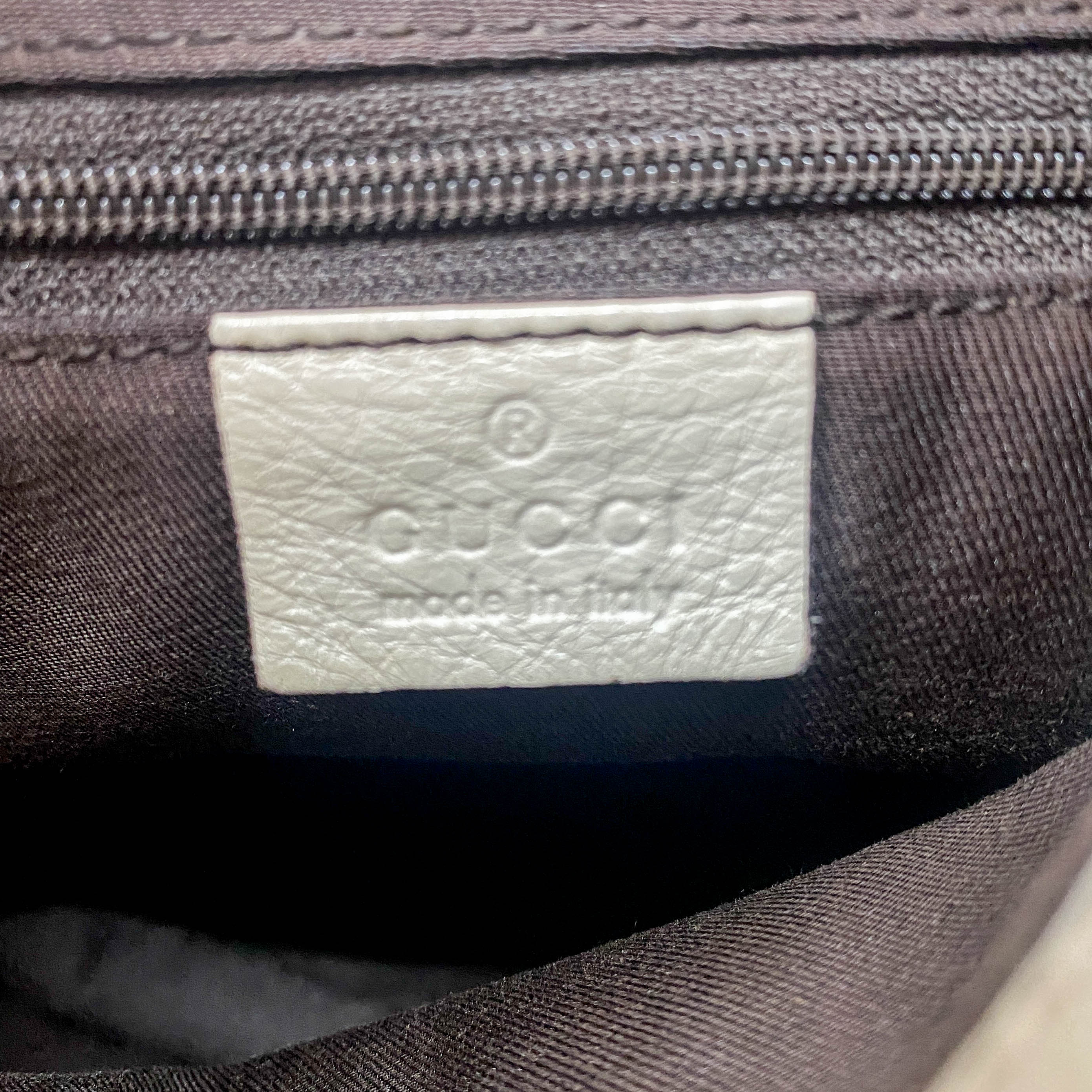 Yellow GG Canvas Shoulder Bag