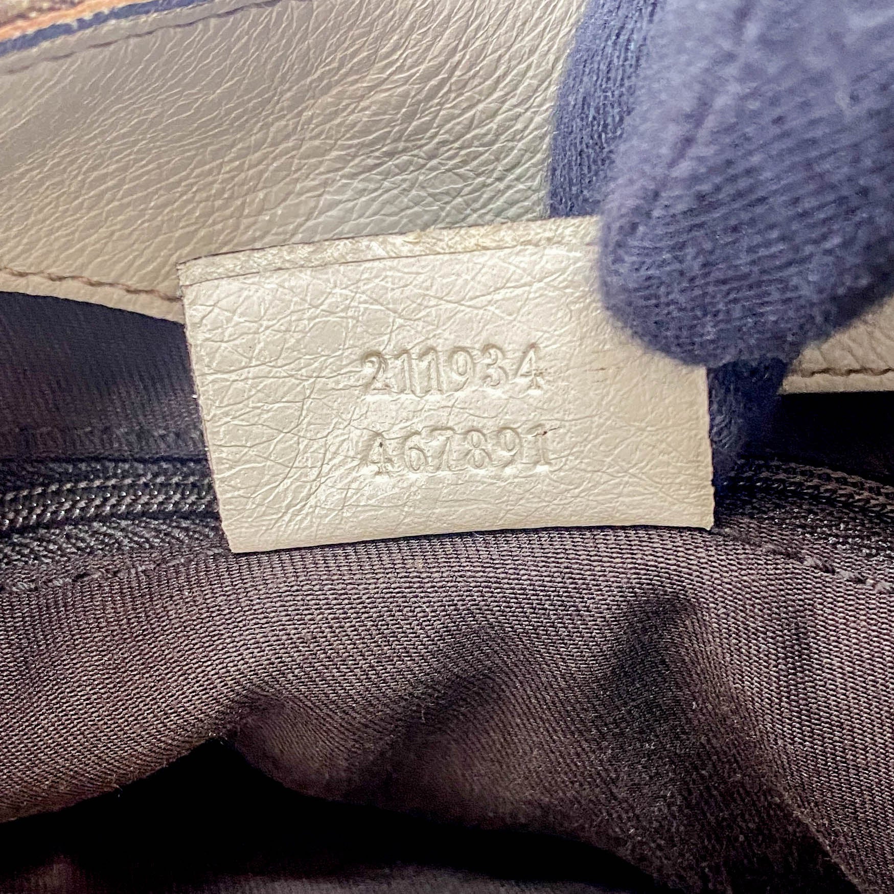 Yellow GG Canvas Shoulder Bag