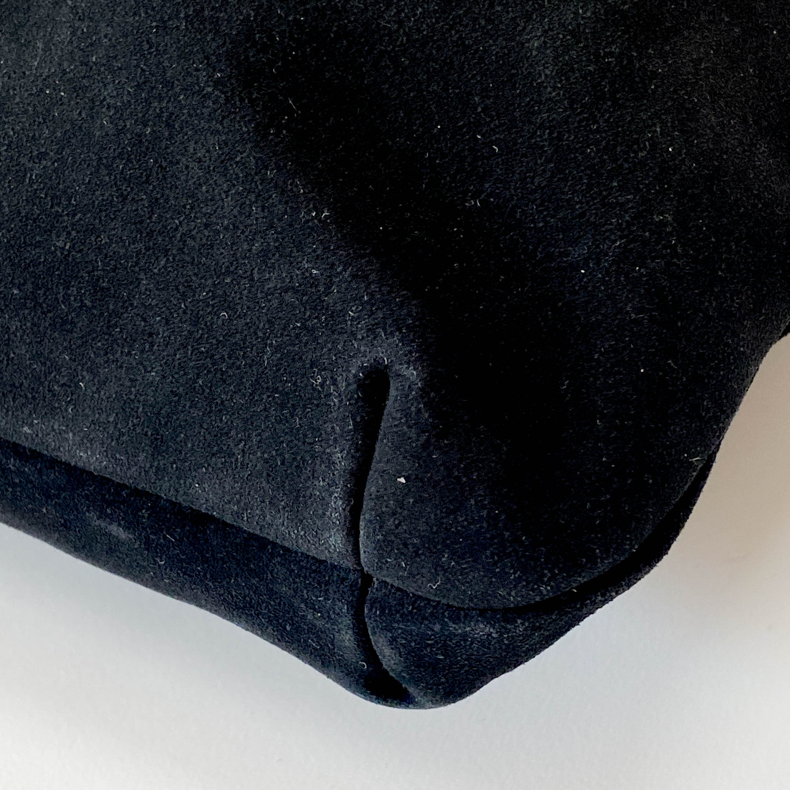Black Suede Shoulder Bag