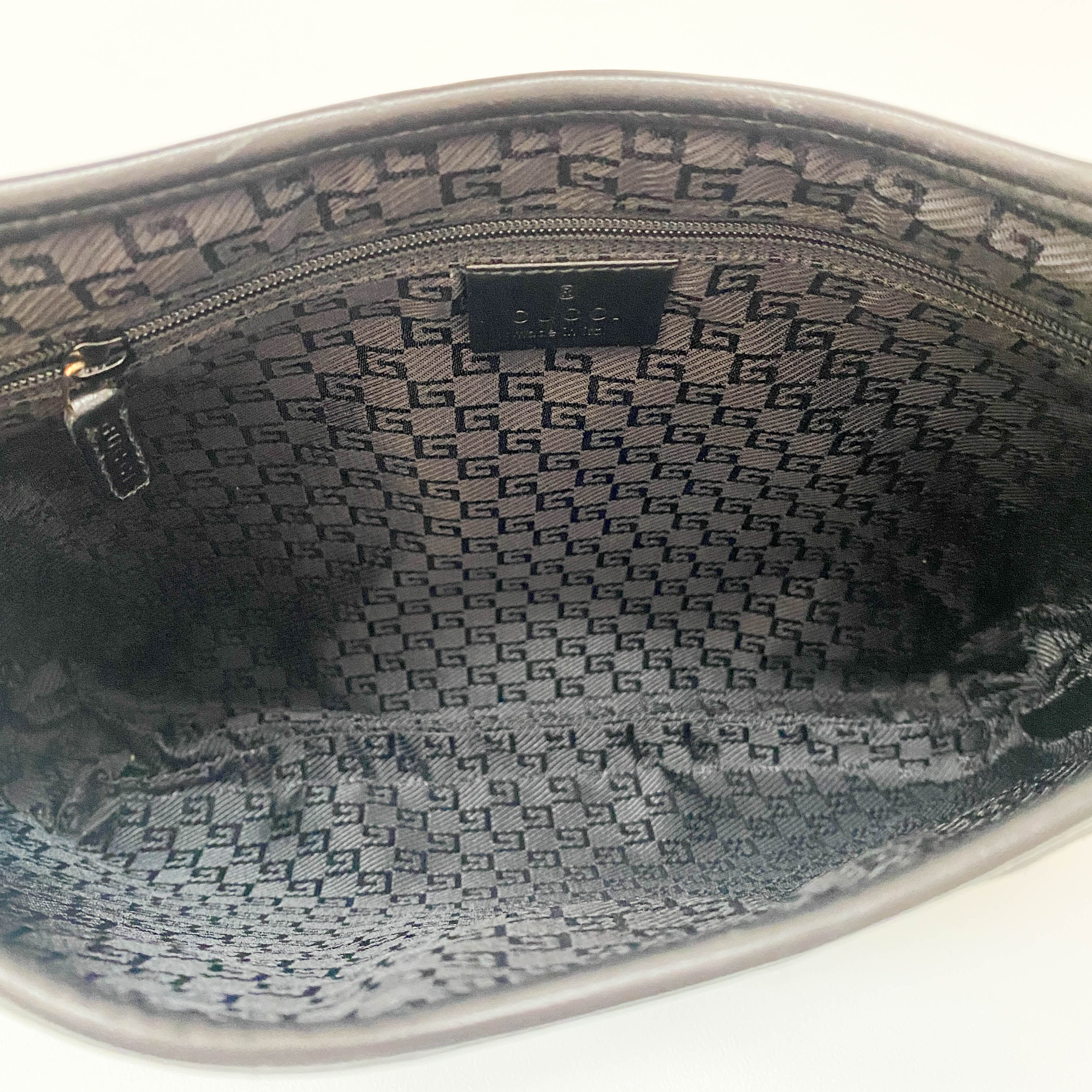 Black Suede Shoulder Bag