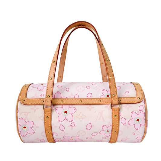 Takashi Murakami Monogram Cherry Blossom Papillon 26 Shoulder Bag