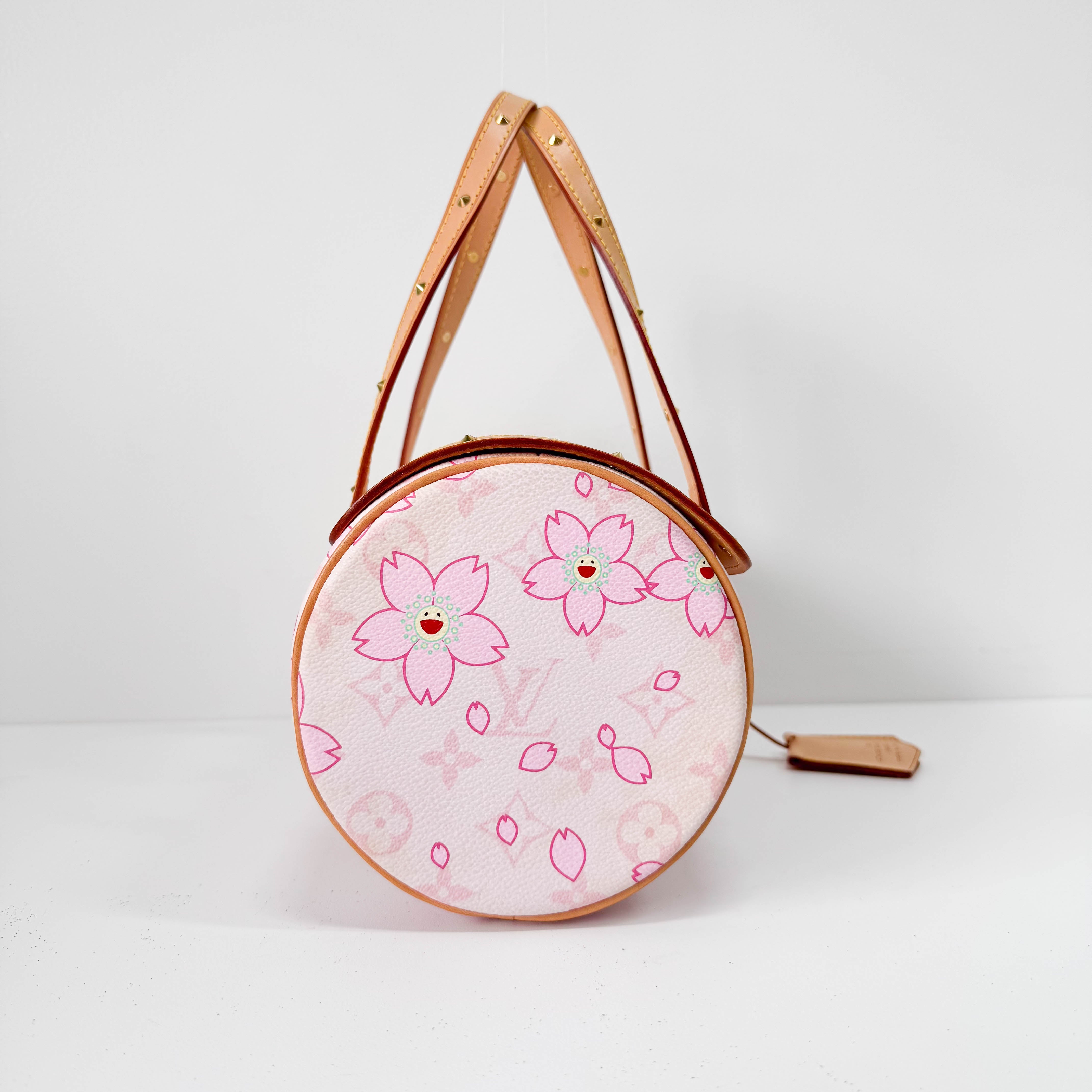 Takashi Murakami Monogram Cherry Blossom Papillon 26 Shoulder Bag