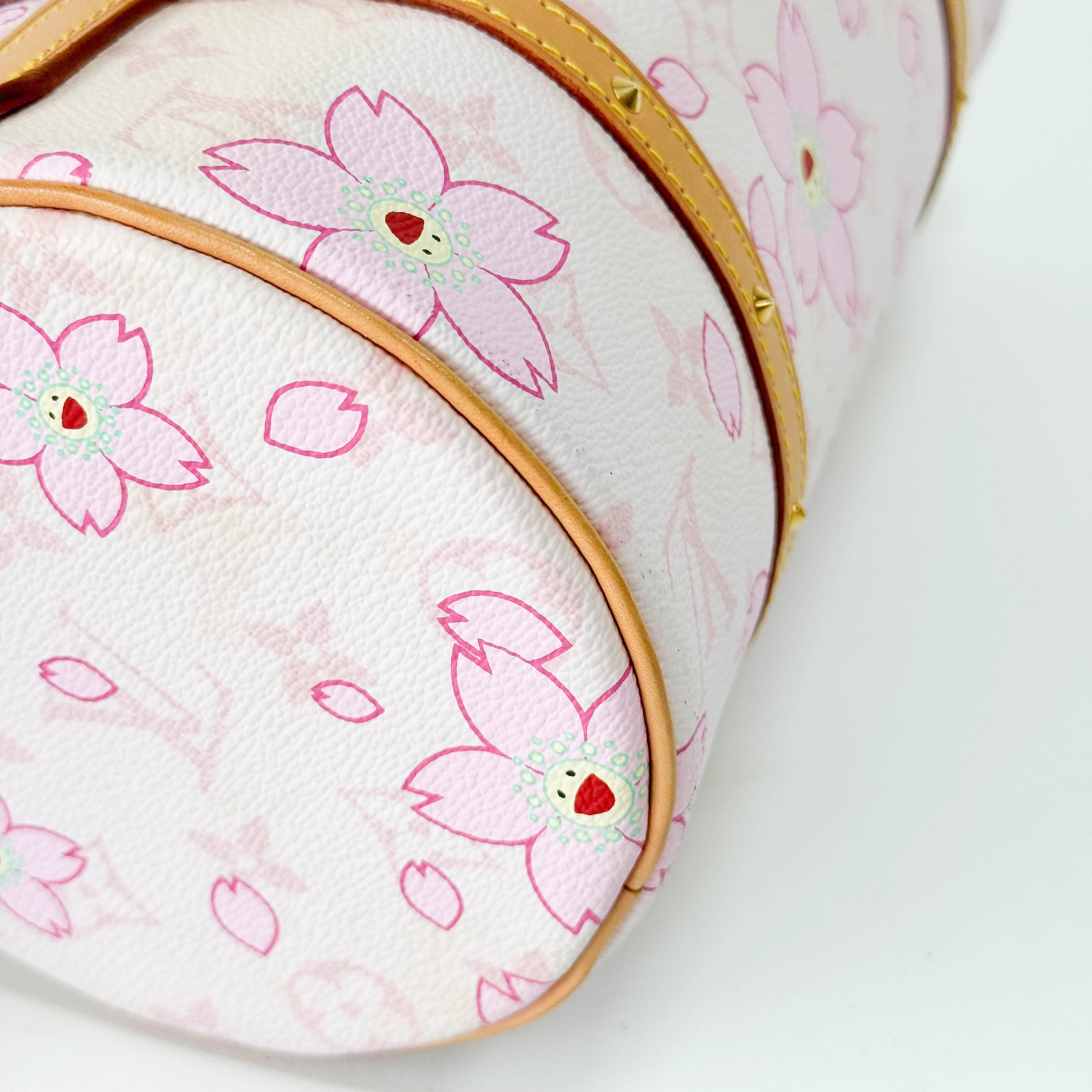 Takashi Murakami Monogram Cherry Blossom Papillon 26 Shoulder Bag