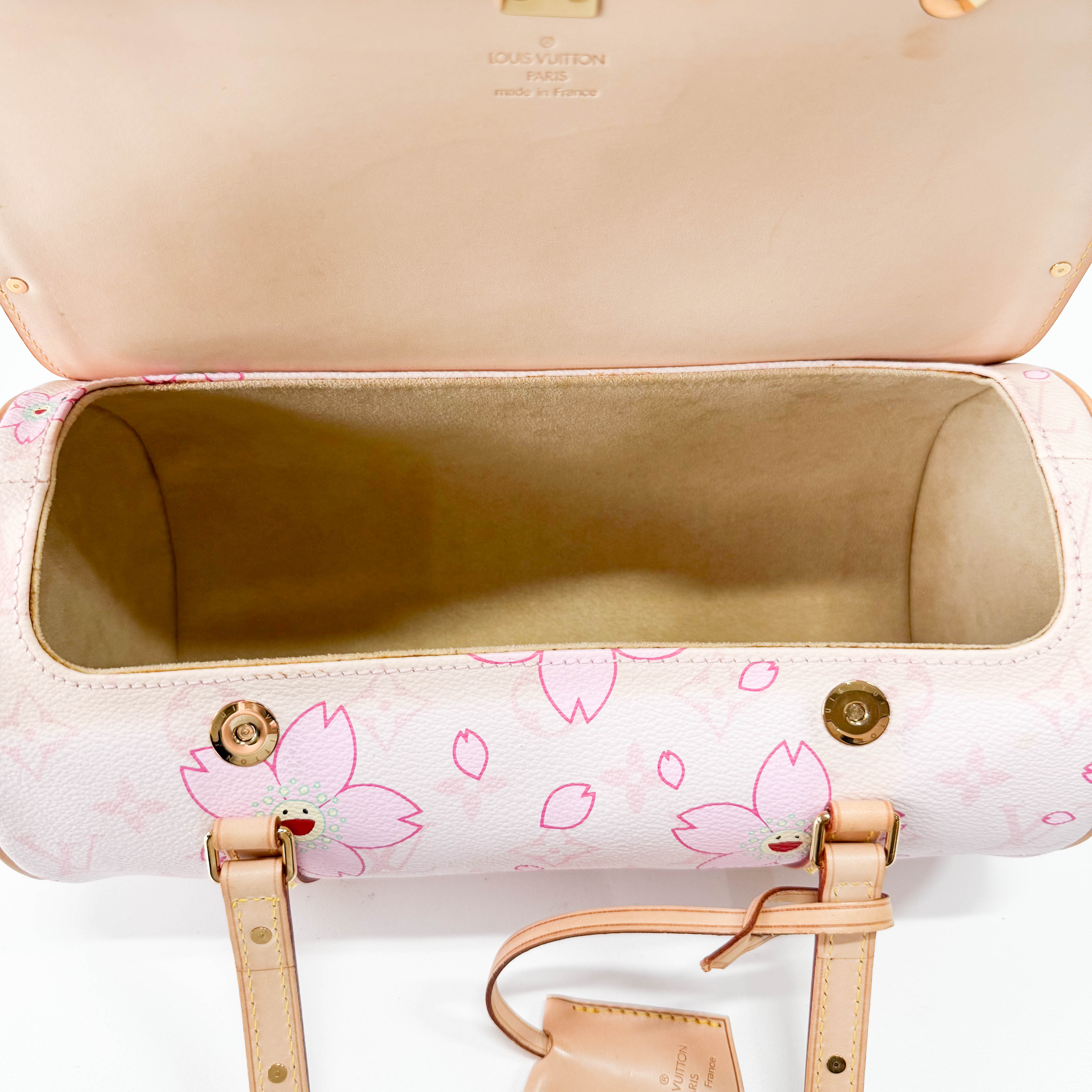 Takashi Murakami Monogram Cherry Blossom Papillon 26 Shoulder Bag