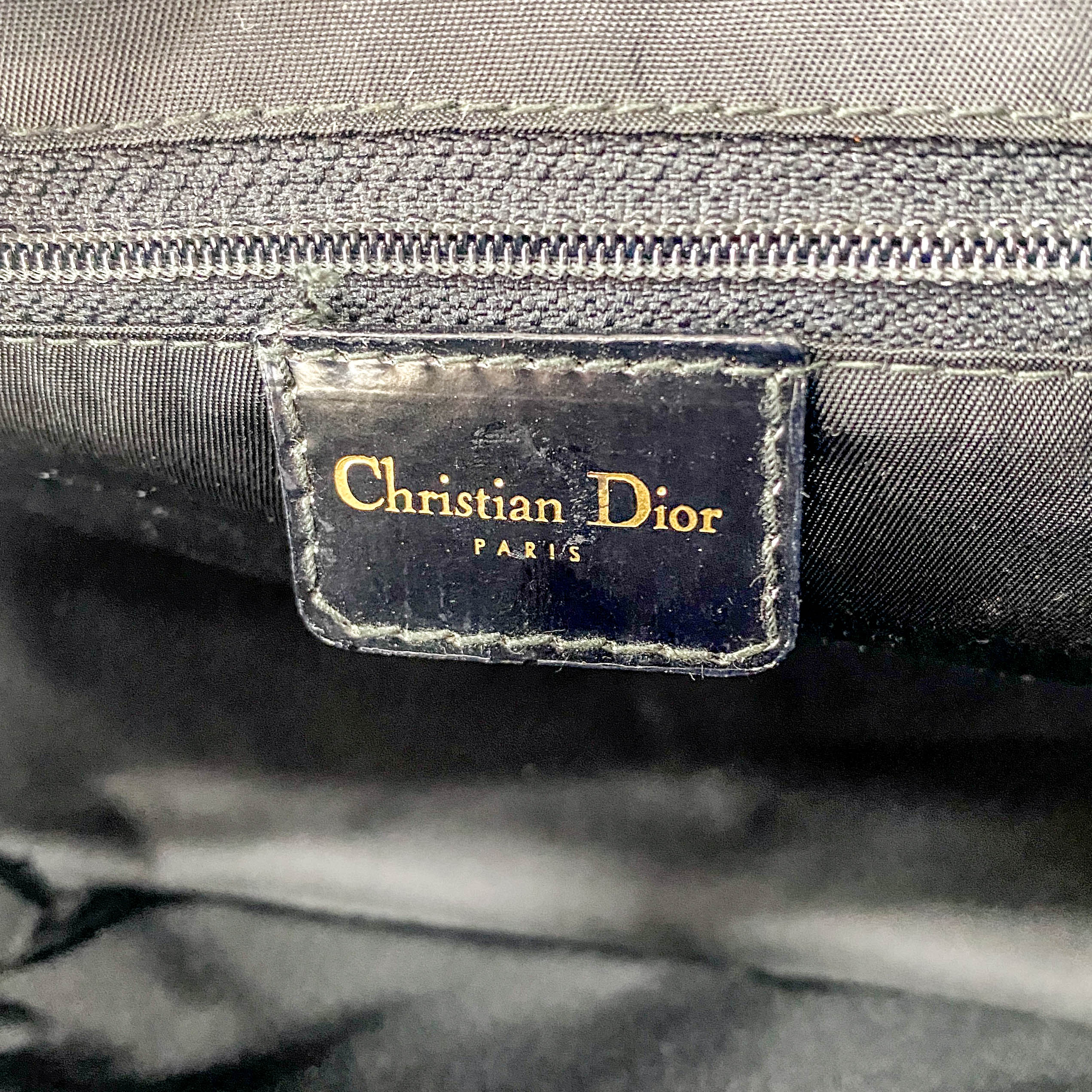 Mini Sadle Bowler Black Leather Bag