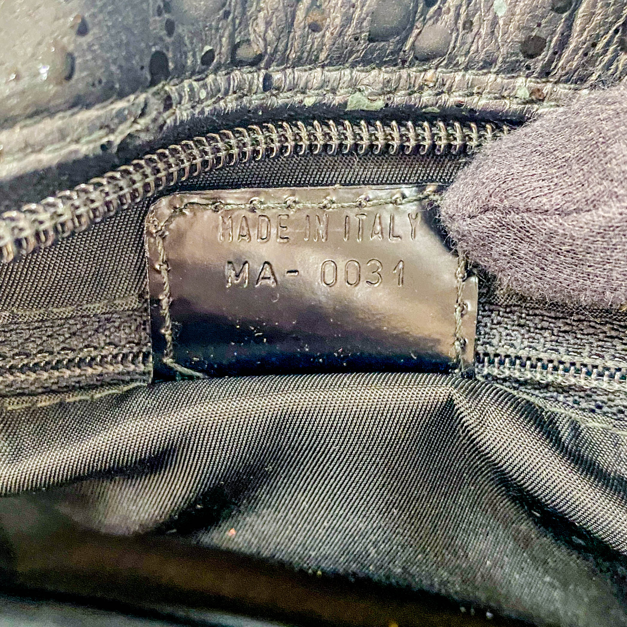 Mini Sadle Bowler Black Leather Bag