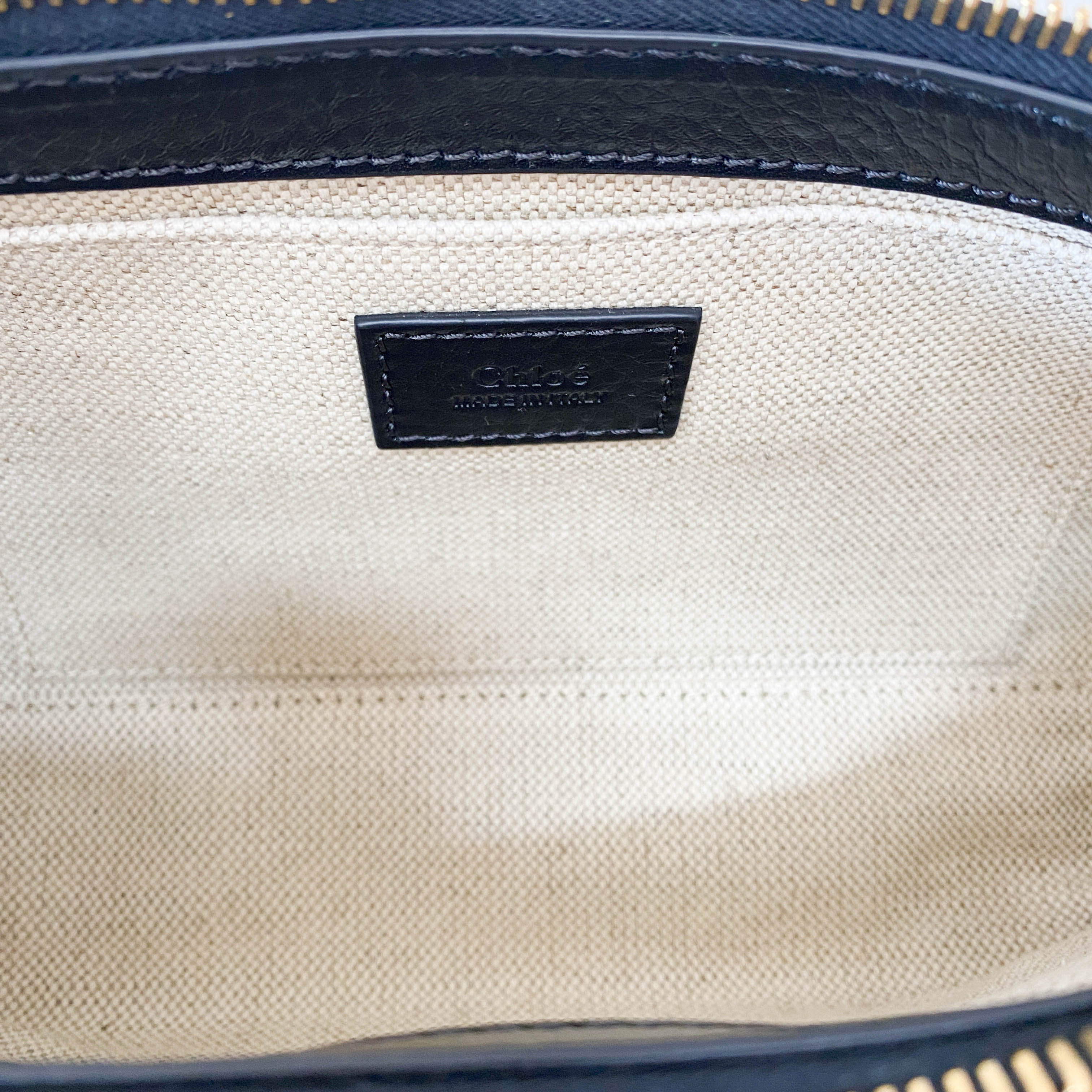 Black Leather Shoulder Bag