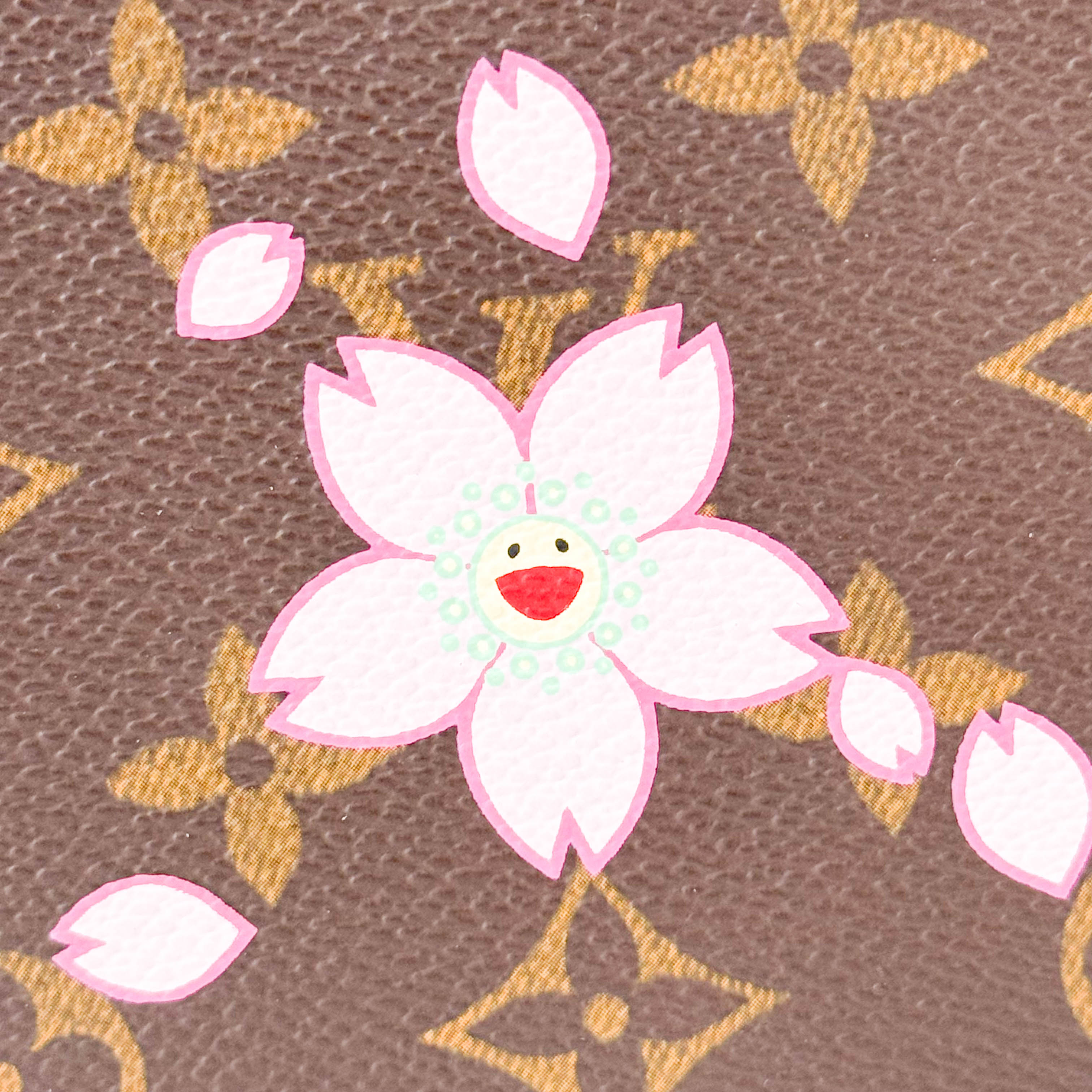 LV x TM Monogram Sakura Papillon Bag