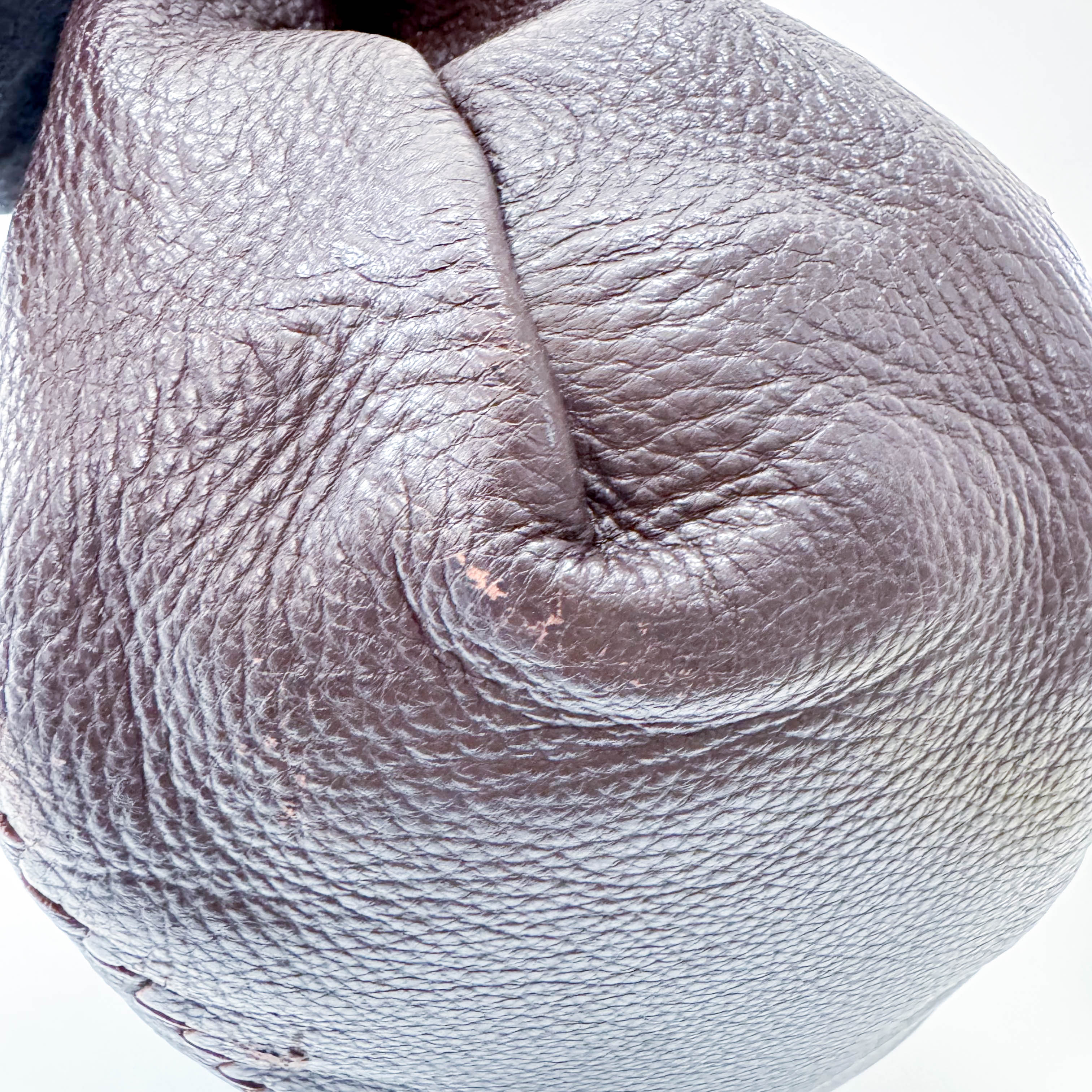 Intrecciato Brown Leather Shoulder Bag