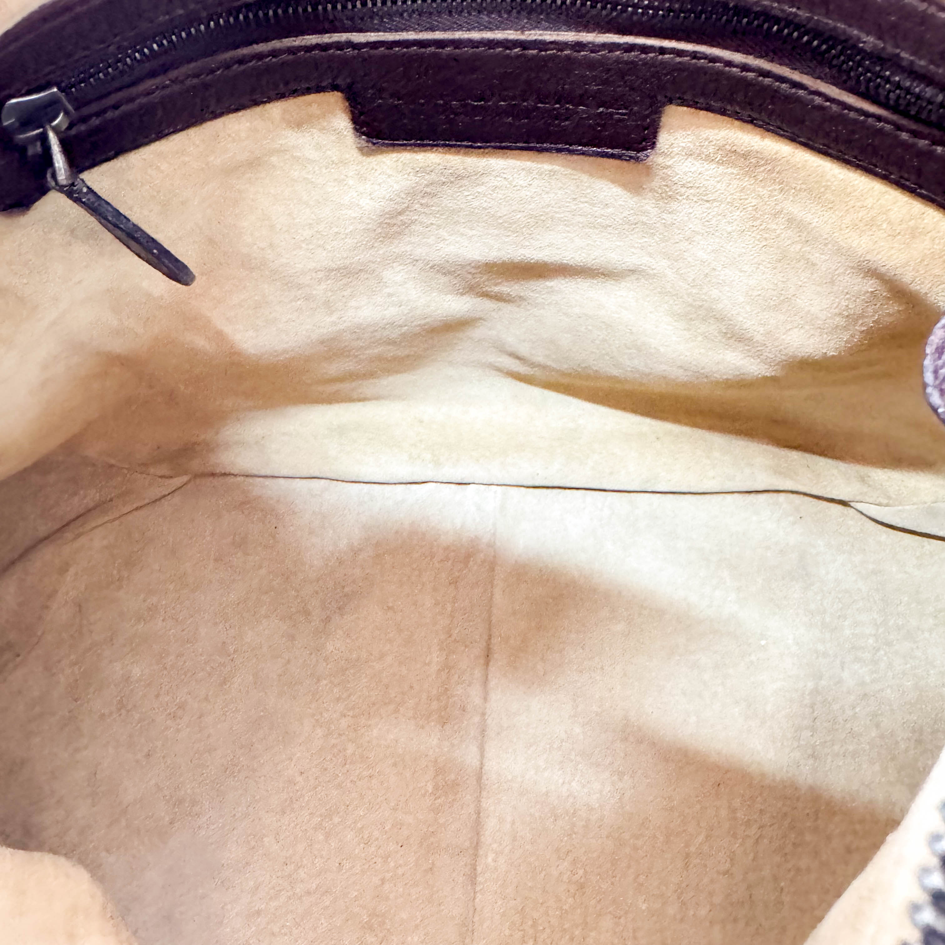 Intrecciato Brown Leather Shoulder Bag